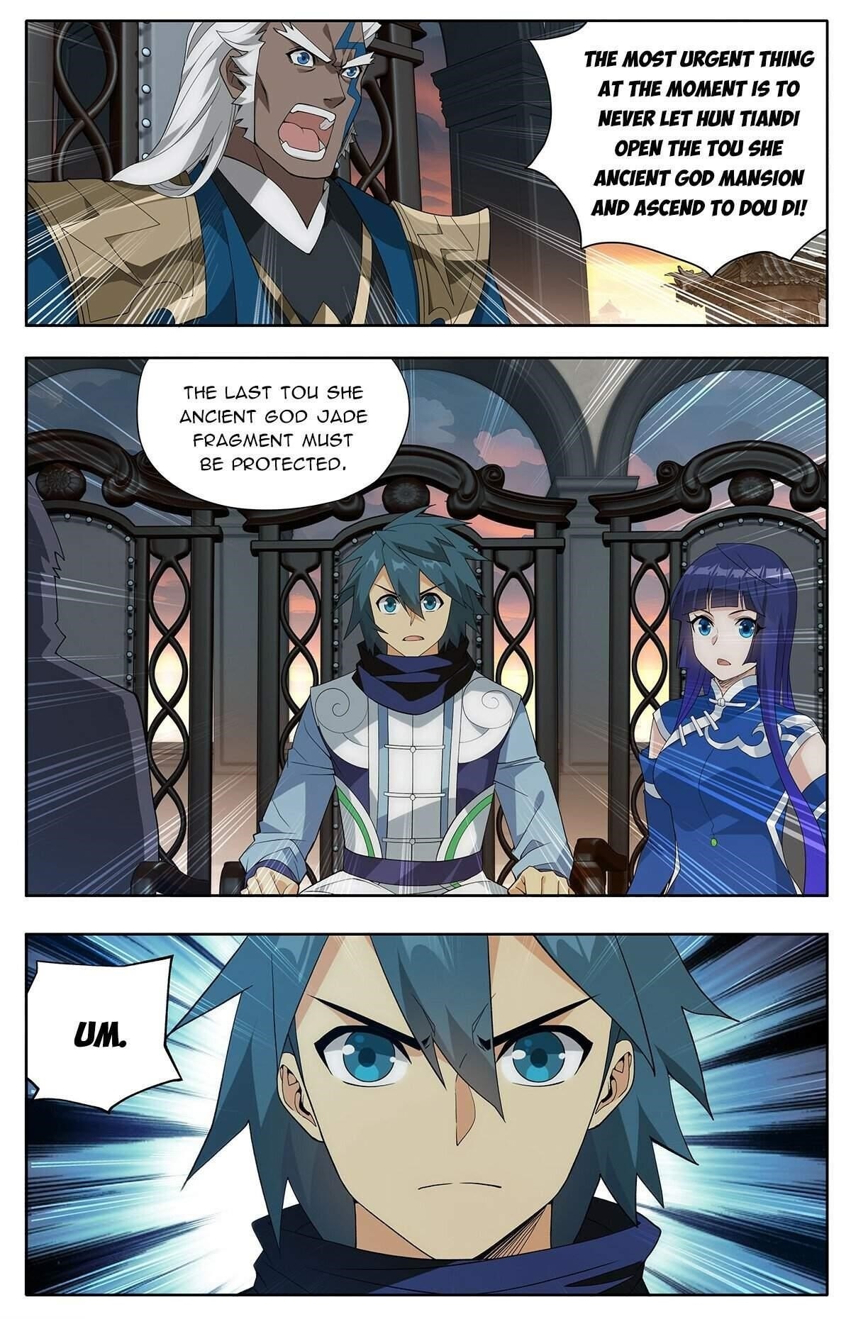 BATTLE THROUGH THE HEAVENS Chapter 443 - Page 10 in English