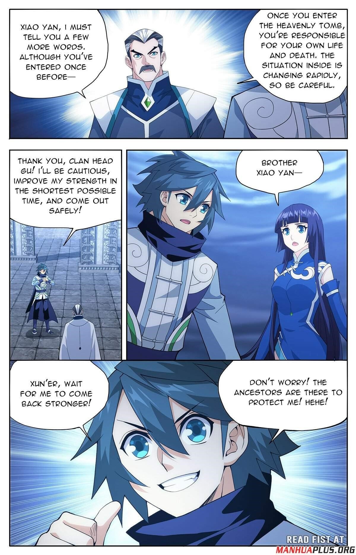 BATTLE THROUGH THE HEAVENS Chapter 443 - Page 13 in English