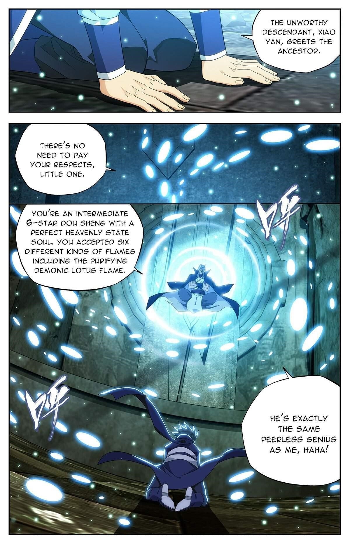 BATTLE THROUGH THE HEAVENS Chapter 443 - Page 16 in English