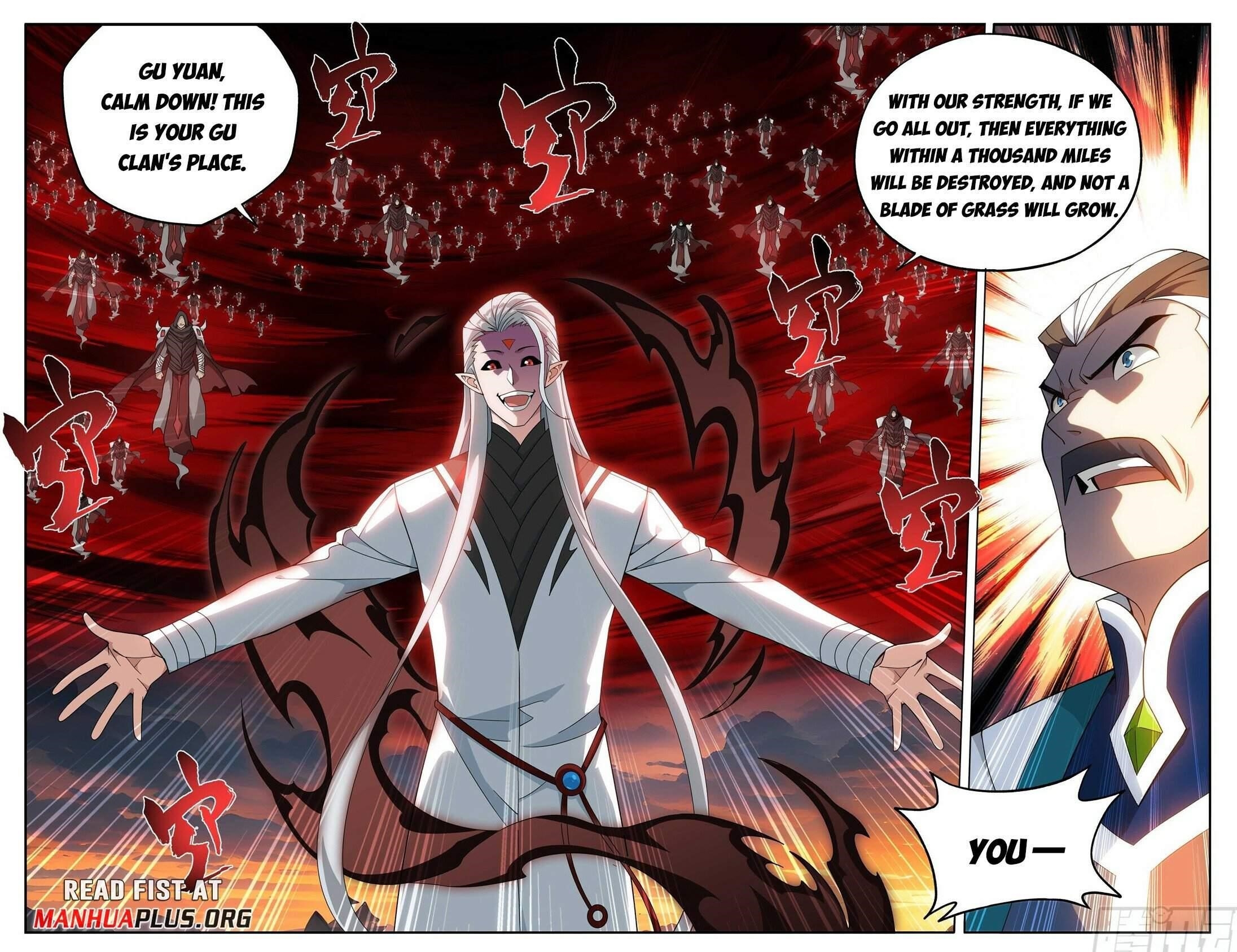 BATTLE THROUGH THE HEAVENS Chapter 443 - Page 3 in English