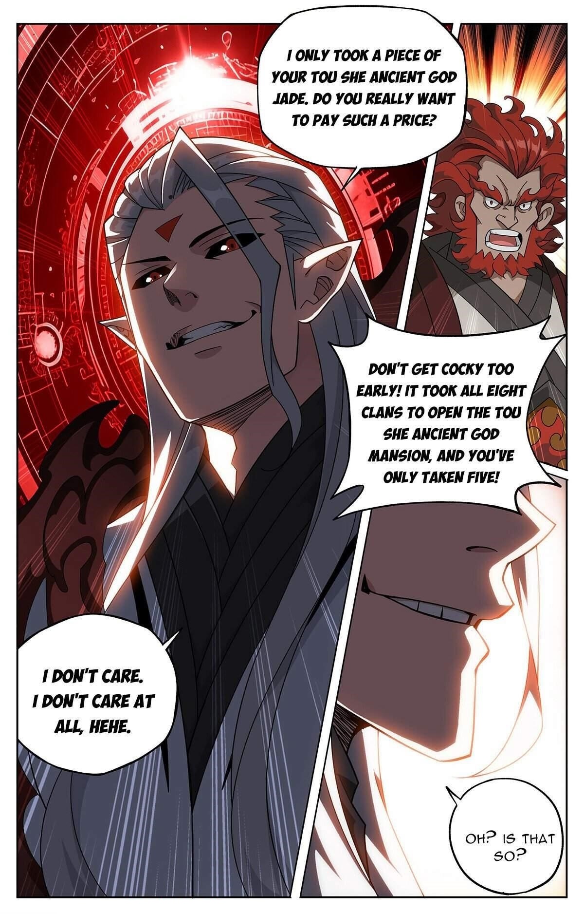 BATTLE THROUGH THE HEAVENS Chapter 443 - Page 4 in English