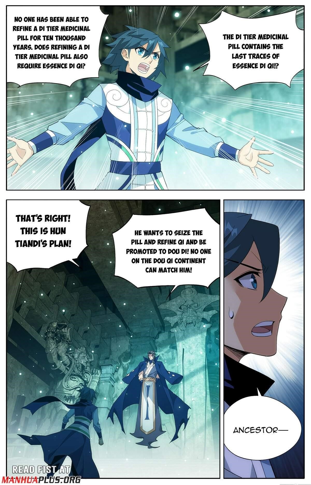 BATTLE THROUGH THE HEAVENS Chapter 444 - Page 3 in English