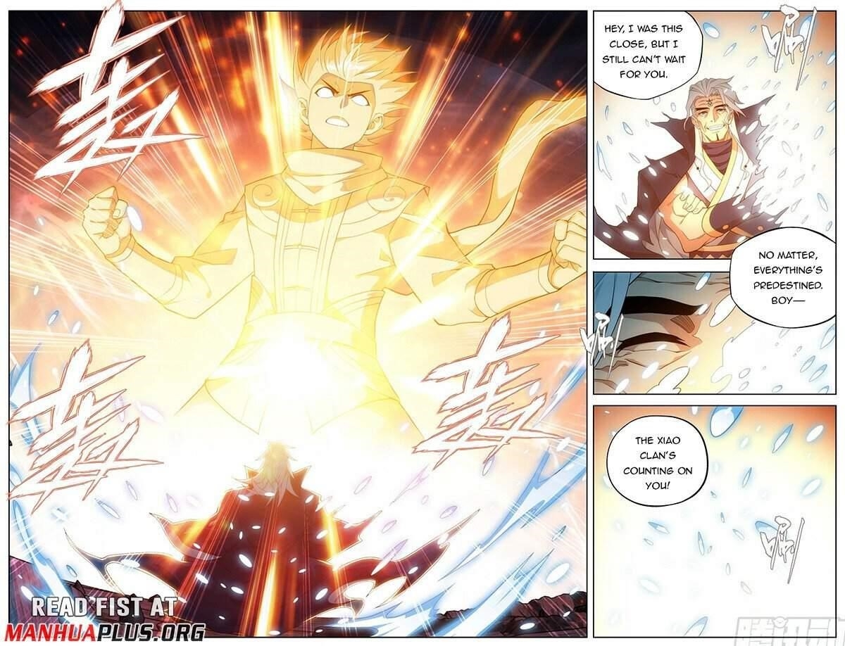 BATTLE THROUGH THE HEAVENS Chapter 445 - Page 14 in English