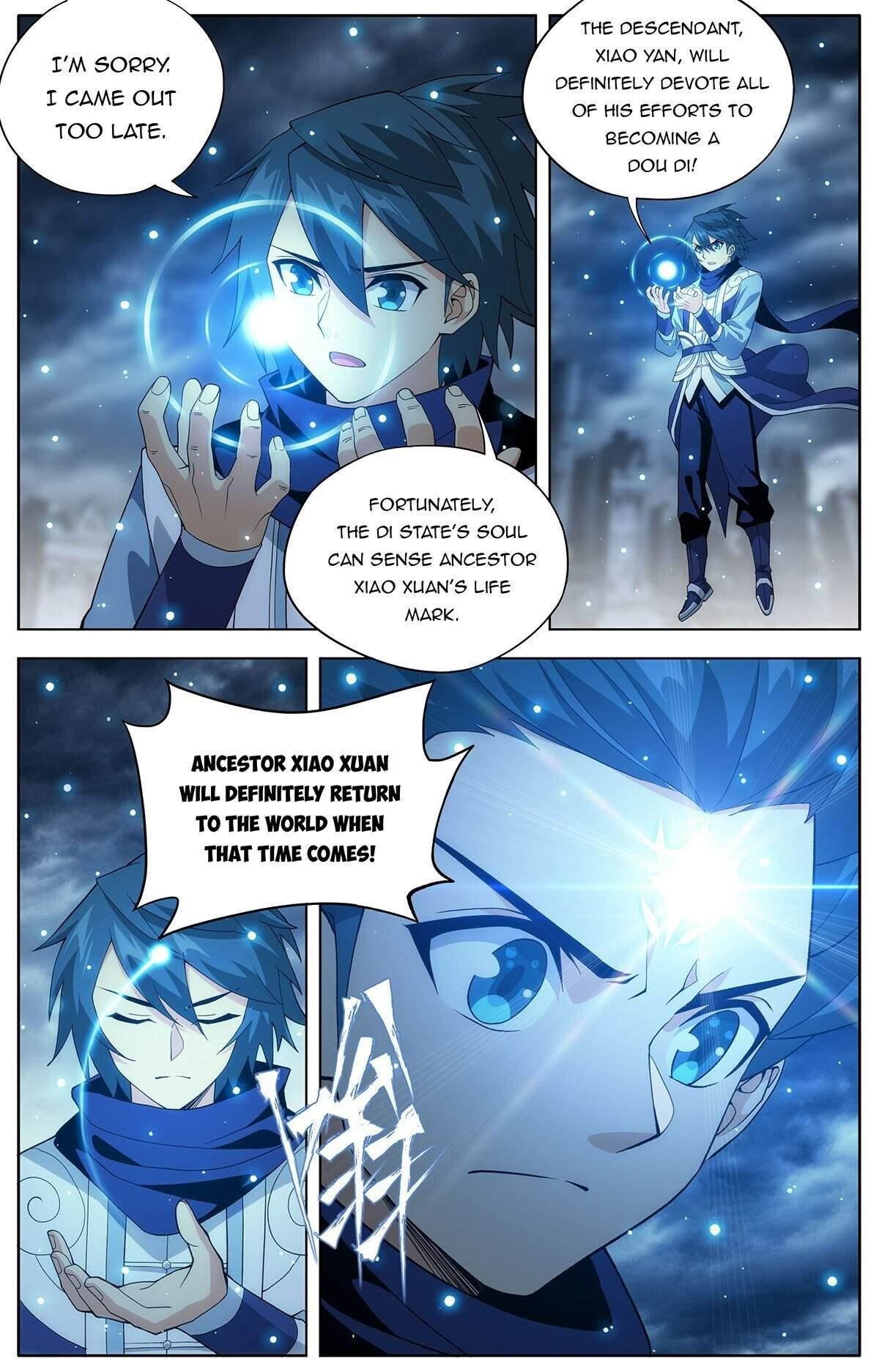 BATTLE THROUGH THE HEAVENS Chapter 445 - Page 17 in English