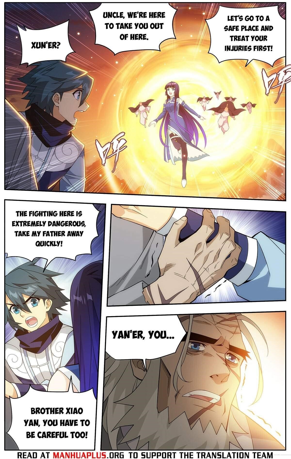 BATTLE THROUGH THE HEAVENS Chapter 447 - Page 13 in English