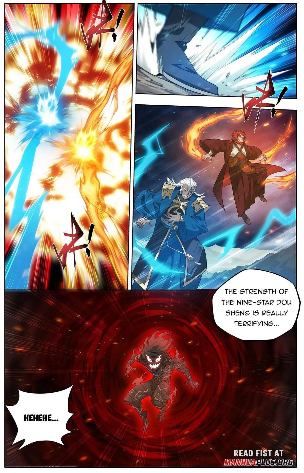 BATTLE THROUGH THE HEAVENS Chapter 450 - Page 16 in English