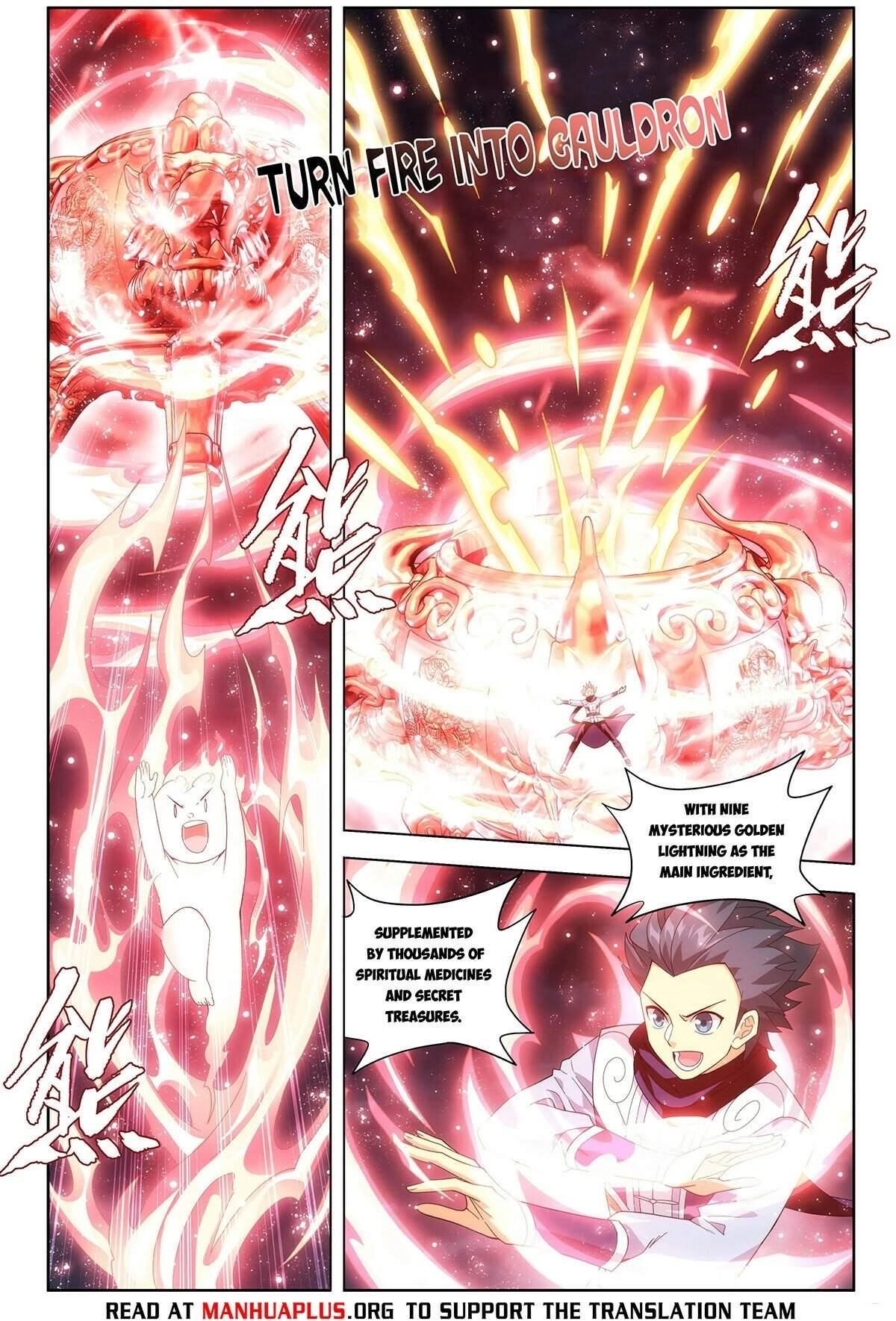 BATTLE THROUGH THE HEAVENS Chapter 453 - Page 17 in English