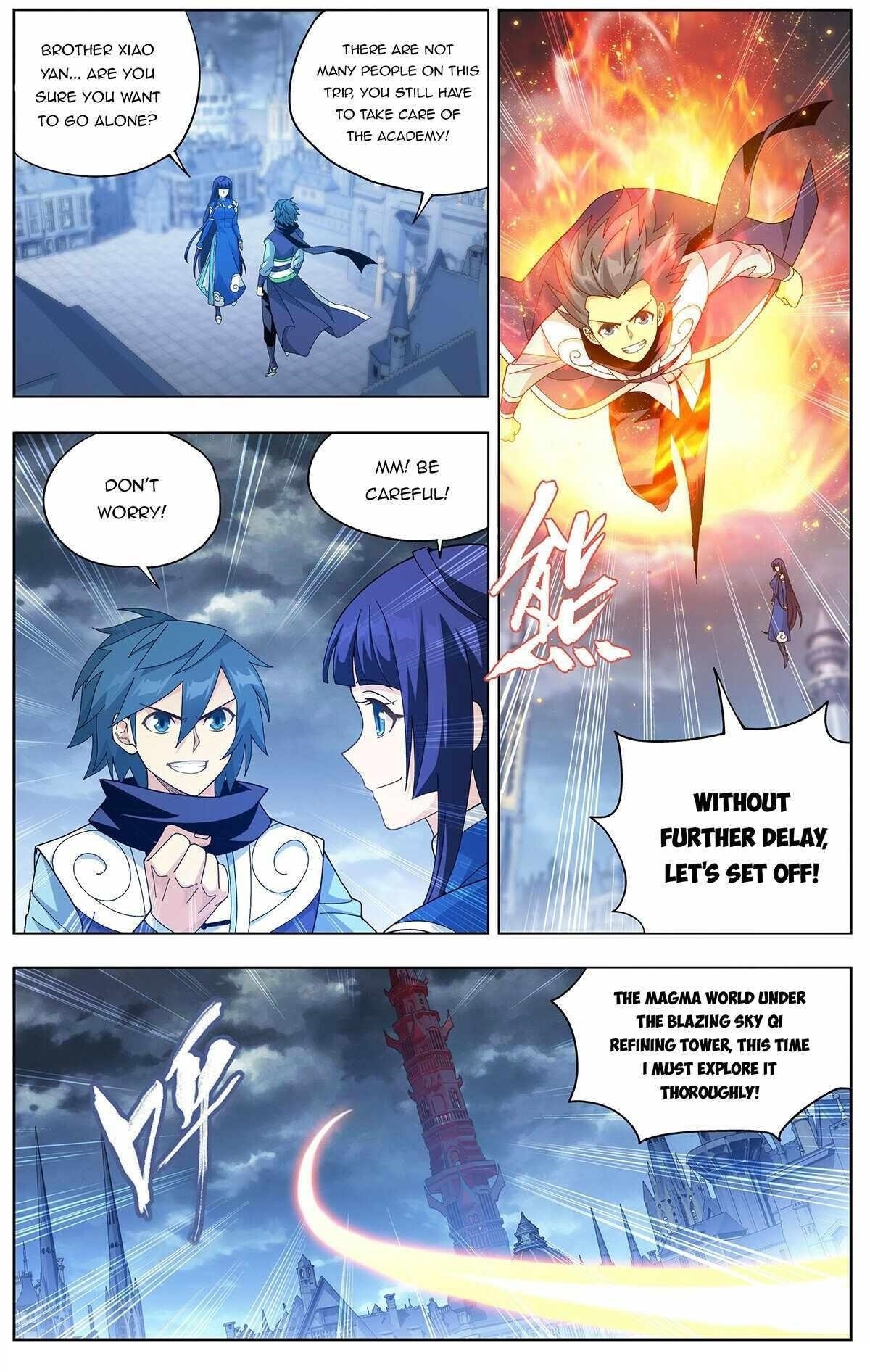 BATTLE THROUGH THE HEAVENS Chapter 456 - Page 4 in English