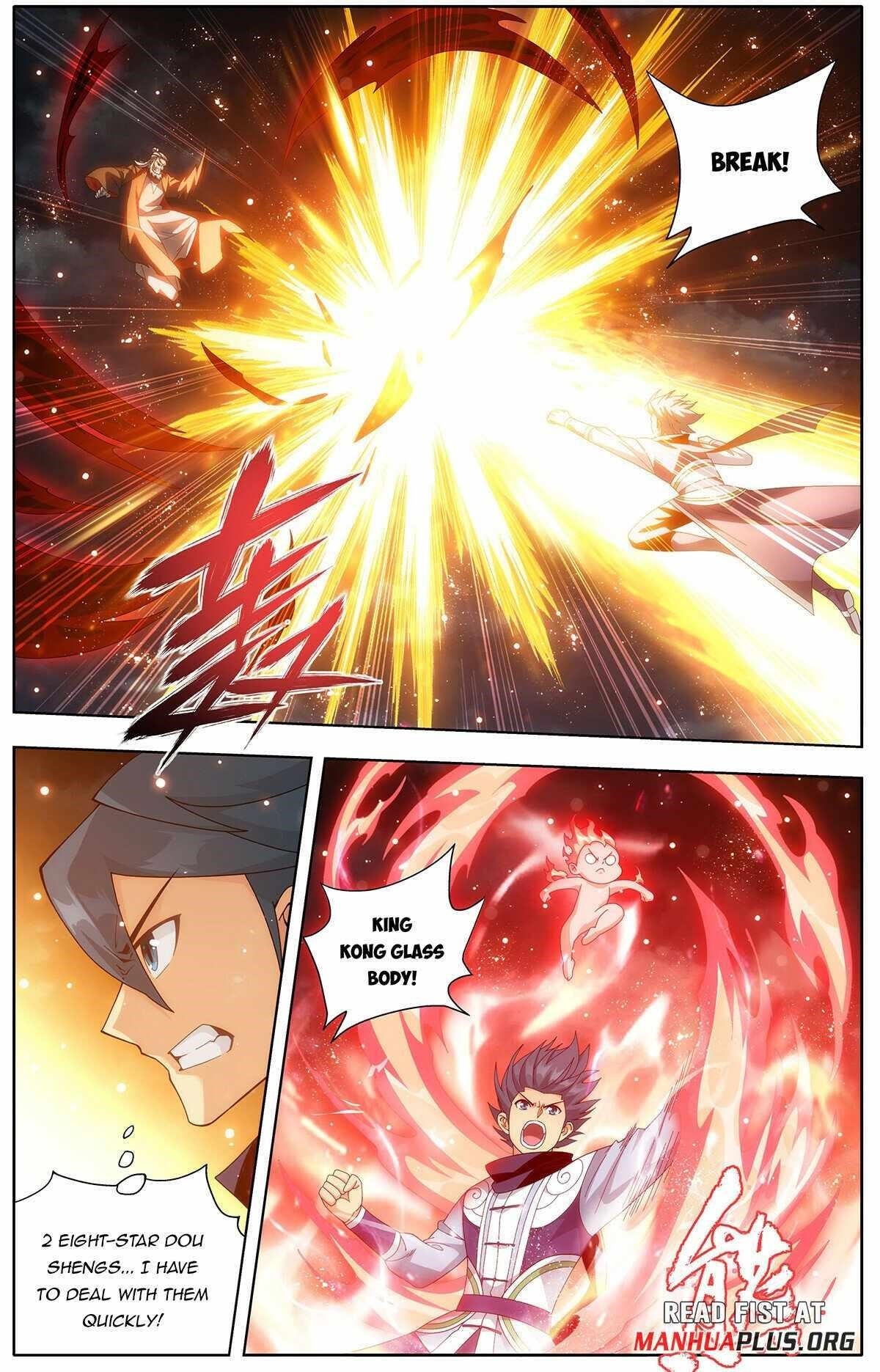BATTLE THROUGH THE HEAVENS Chapter 459 - Page 12 in English