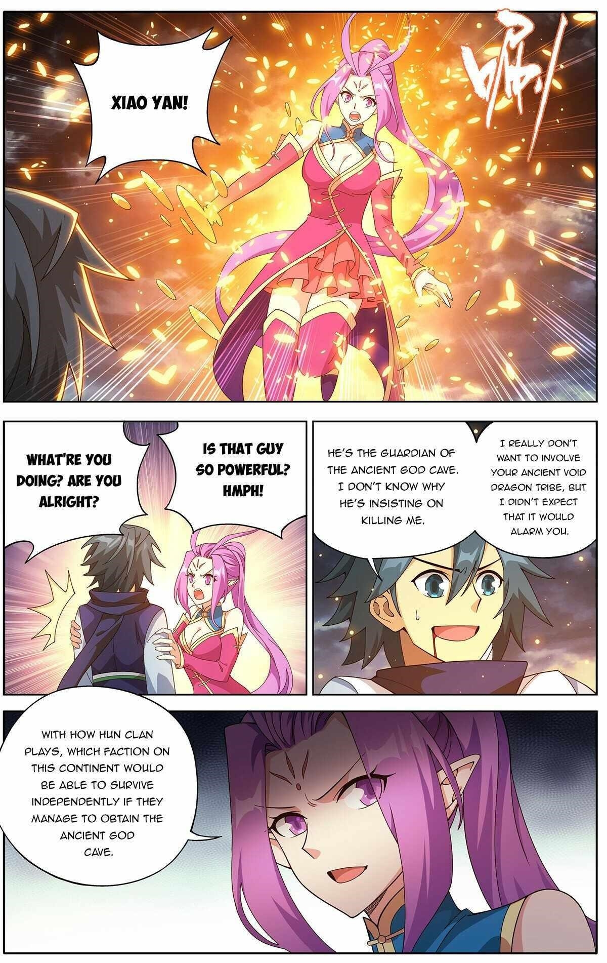 BATTLE THROUGH THE HEAVENS Chapter 461 - Page 12 in English
