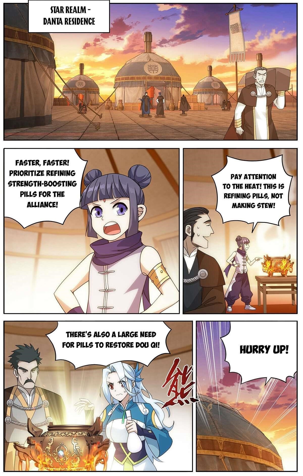 BATTLE THROUGH THE HEAVENS Chapter 466 - Page 8 in English