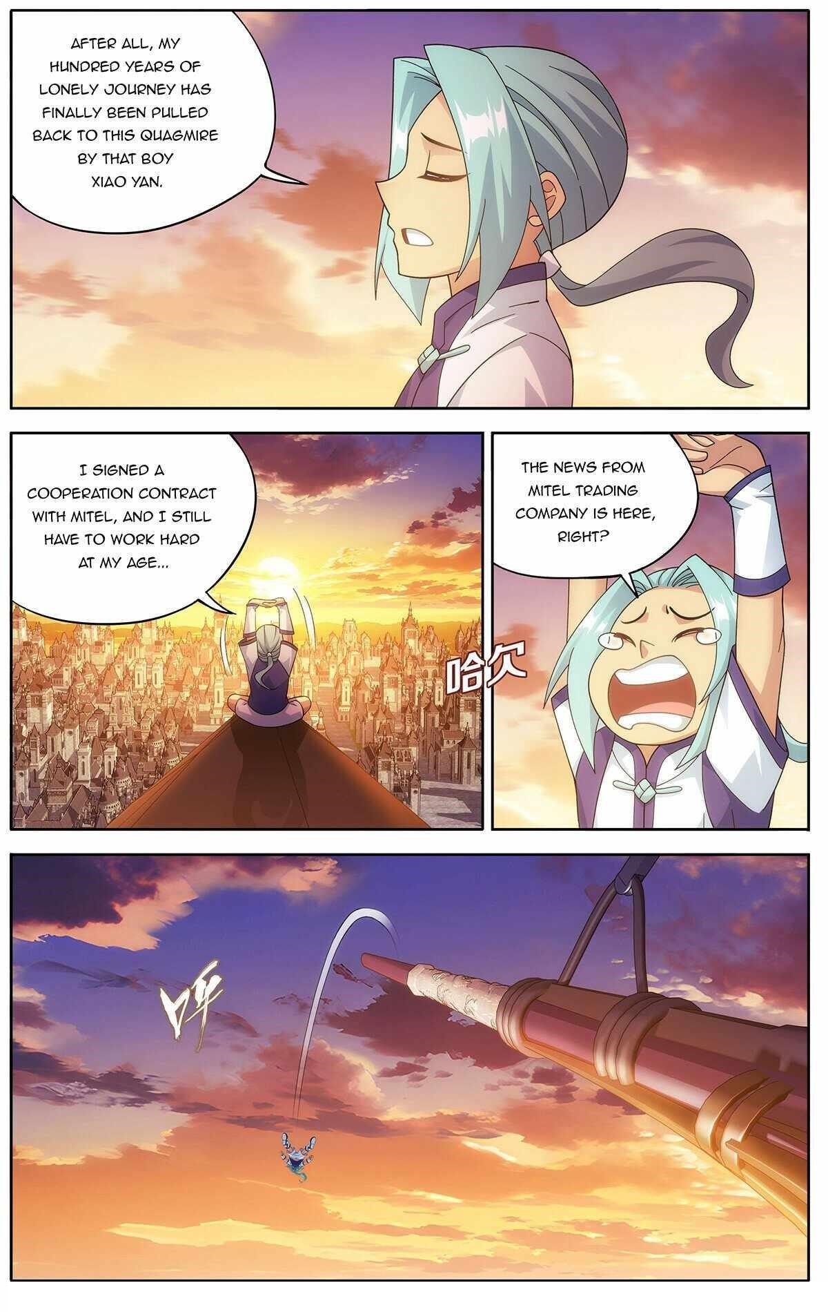BATTLE THROUGH THE HEAVENS Chapter 468 - Page 3 in English