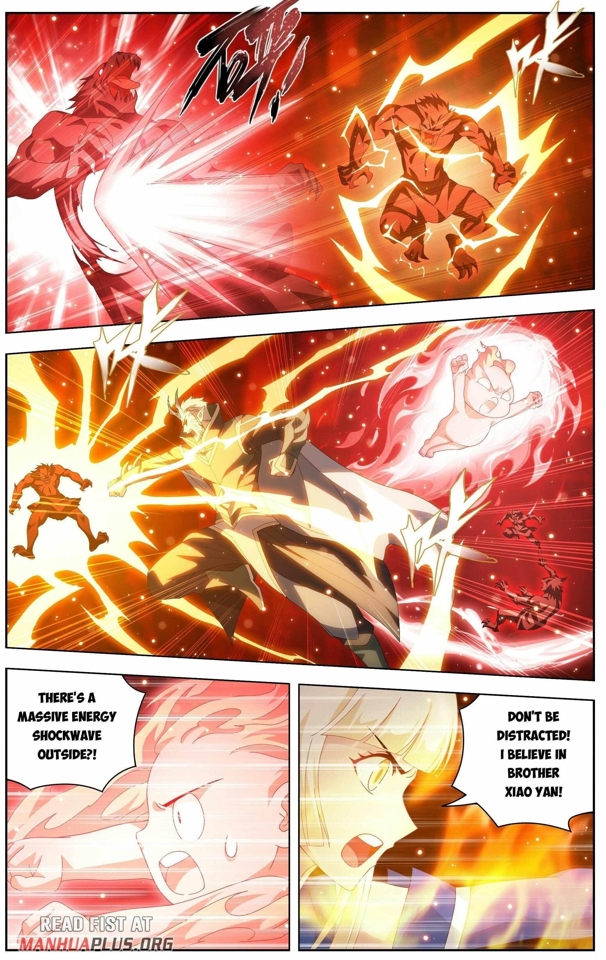 BATTLE THROUGH THE HEAVENS Chapter 483 - Page 12 in English