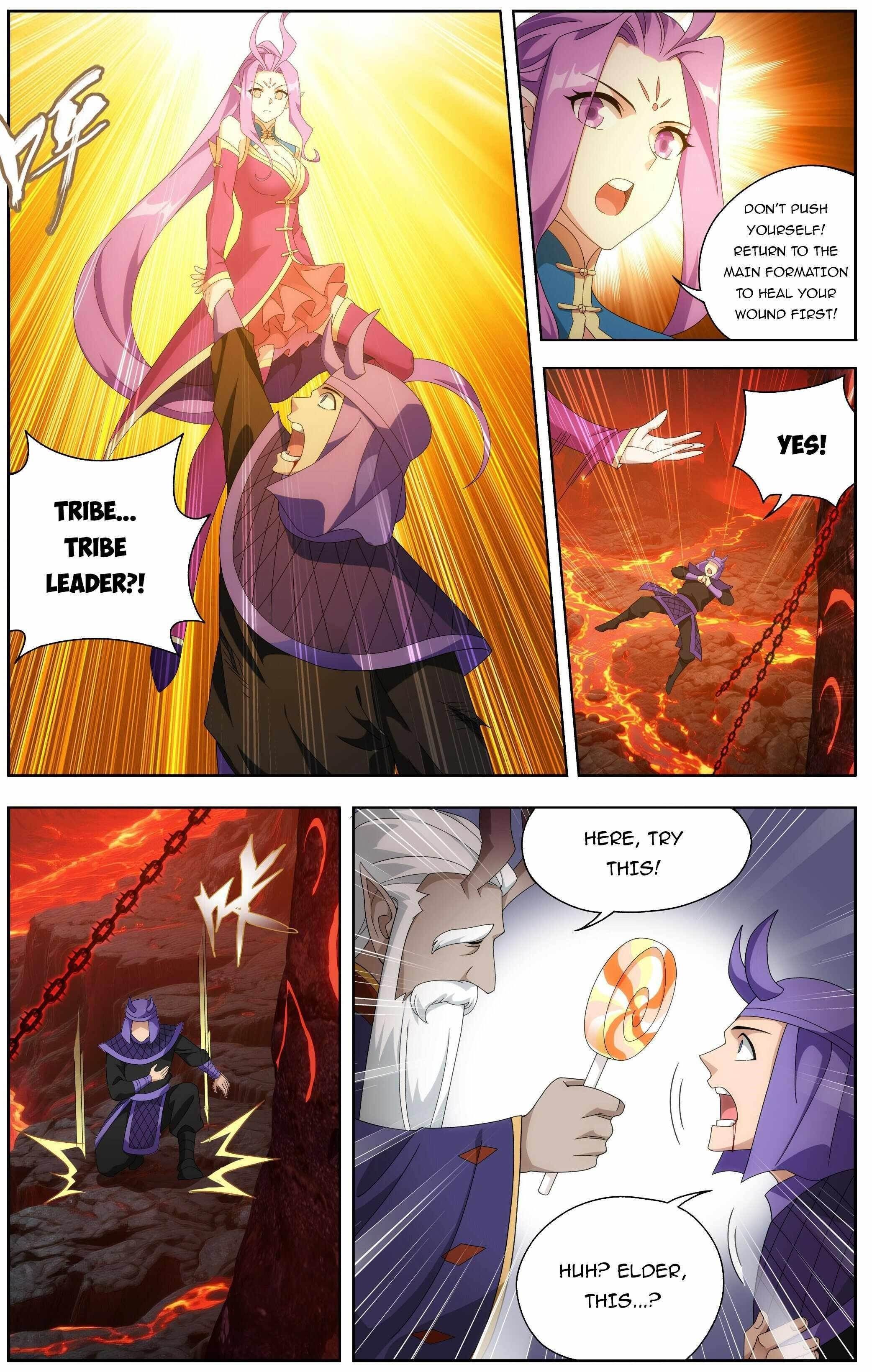 BATTLE THROUGH THE HEAVENS Chapter 484 - Page 3 in English