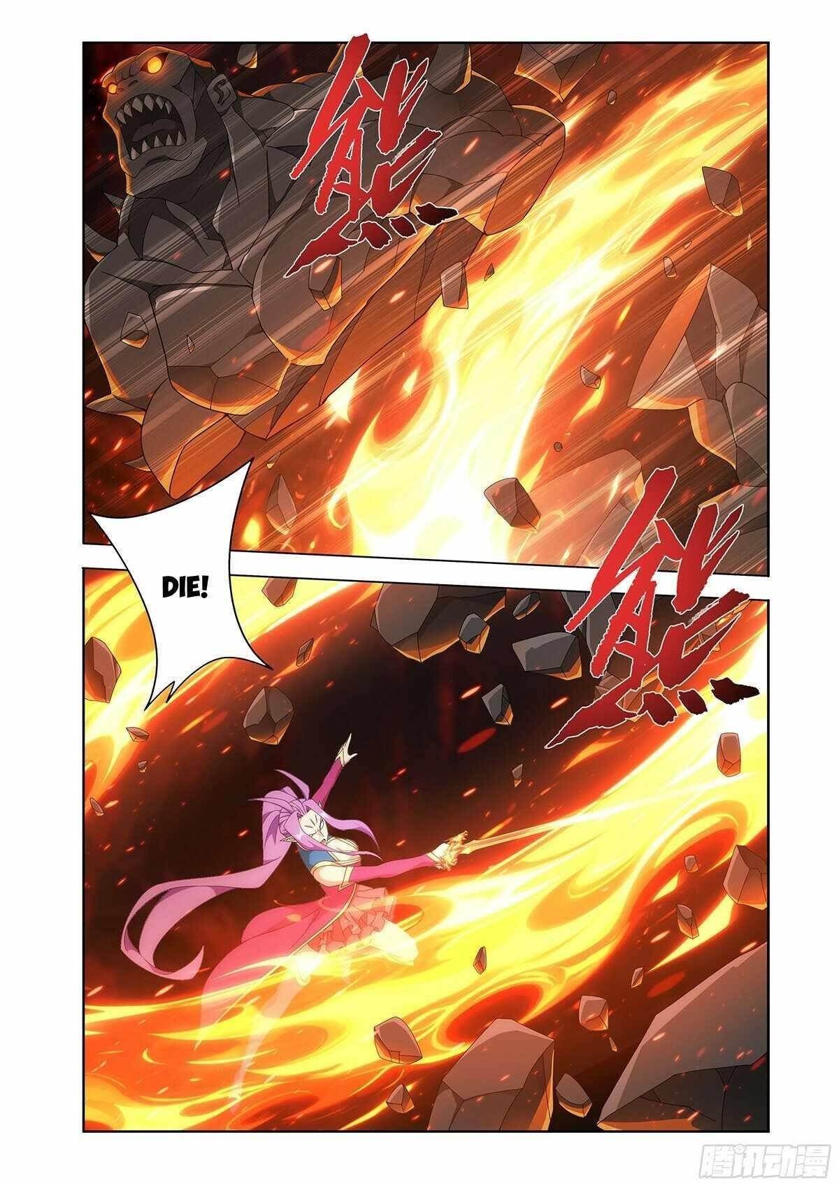 BATTLE THROUGH THE HEAVENS Chapter 485 - Page 17 in English