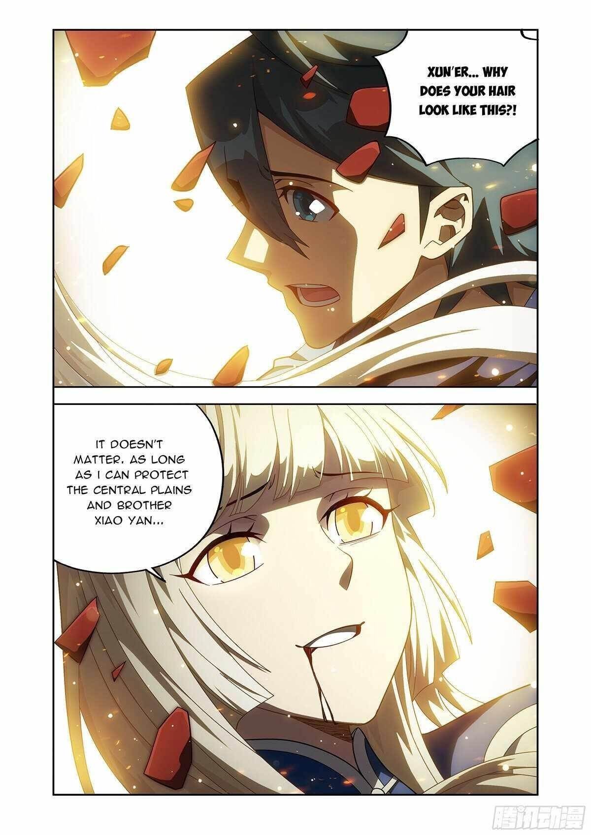 BATTLE THROUGH THE HEAVENS Chapter 485 - Page 8 in English