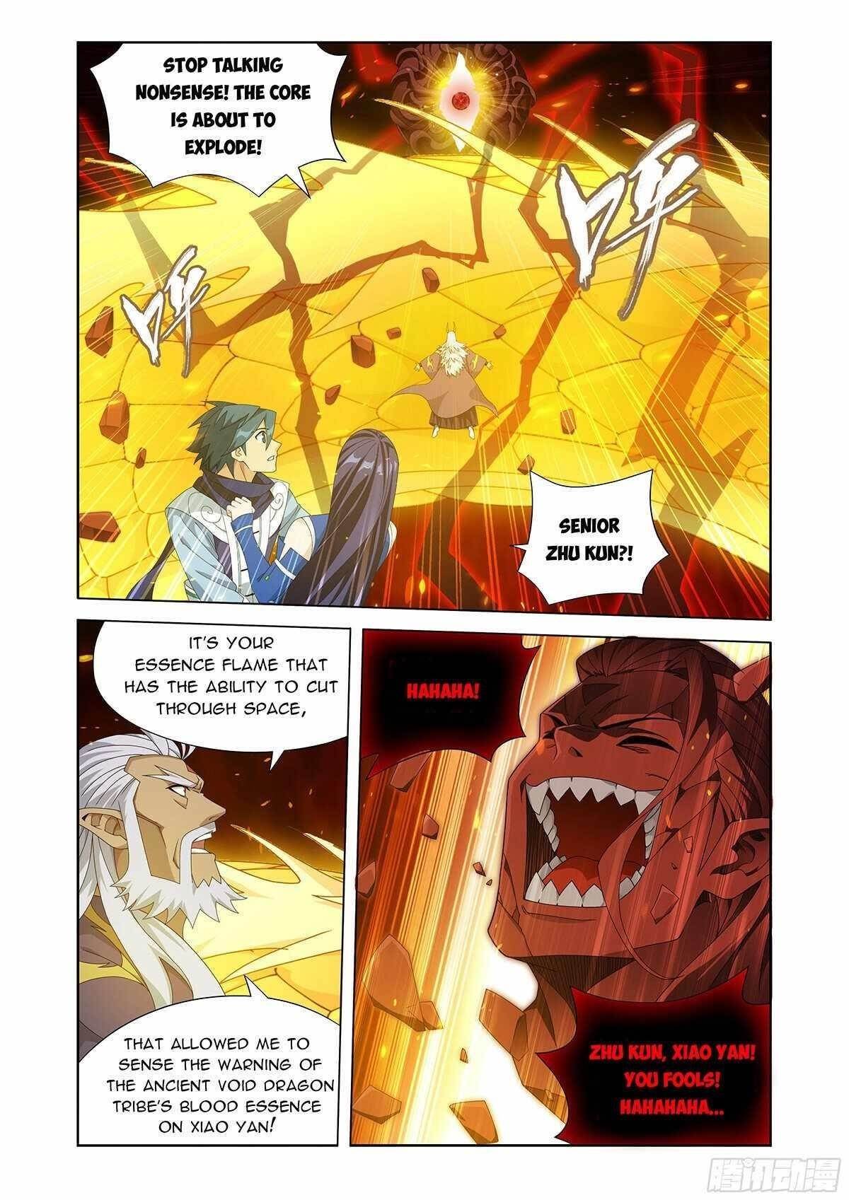 BATTLE THROUGH THE HEAVENS Chapter 485 - Page 9 in English