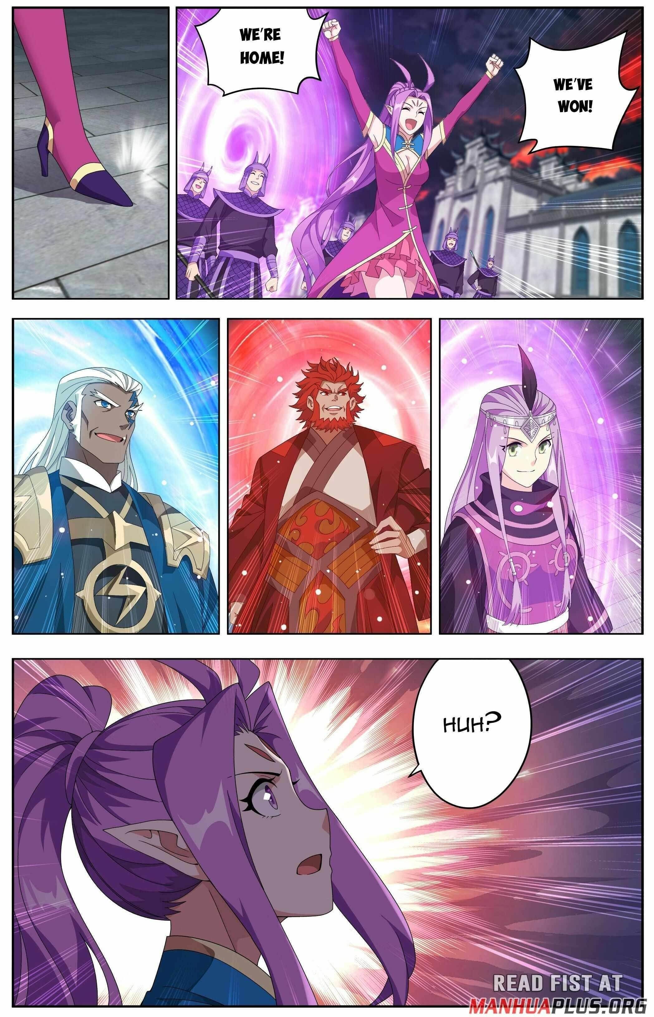 BATTLE THROUGH THE HEAVENS Chapter 487 - Page 12 in English