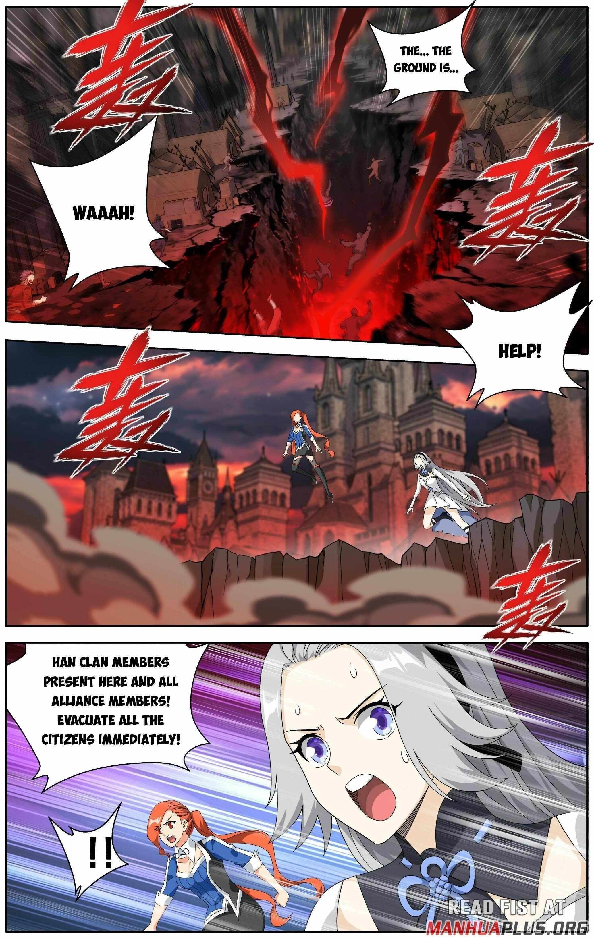 BATTLE THROUGH THE HEAVENS Chapter 487 - Page 3 in English