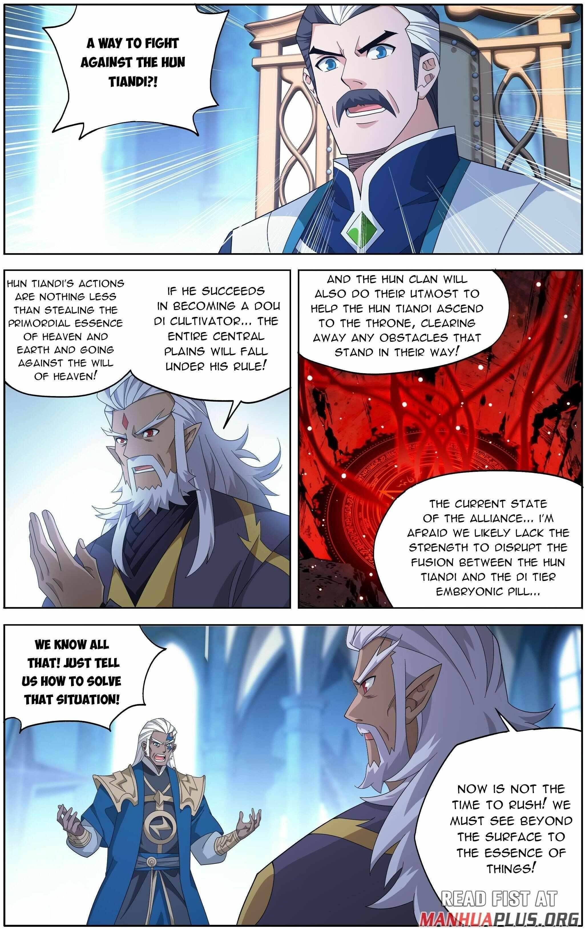 BATTLE THROUGH THE HEAVENS Chapter 488 - Page 18 in English