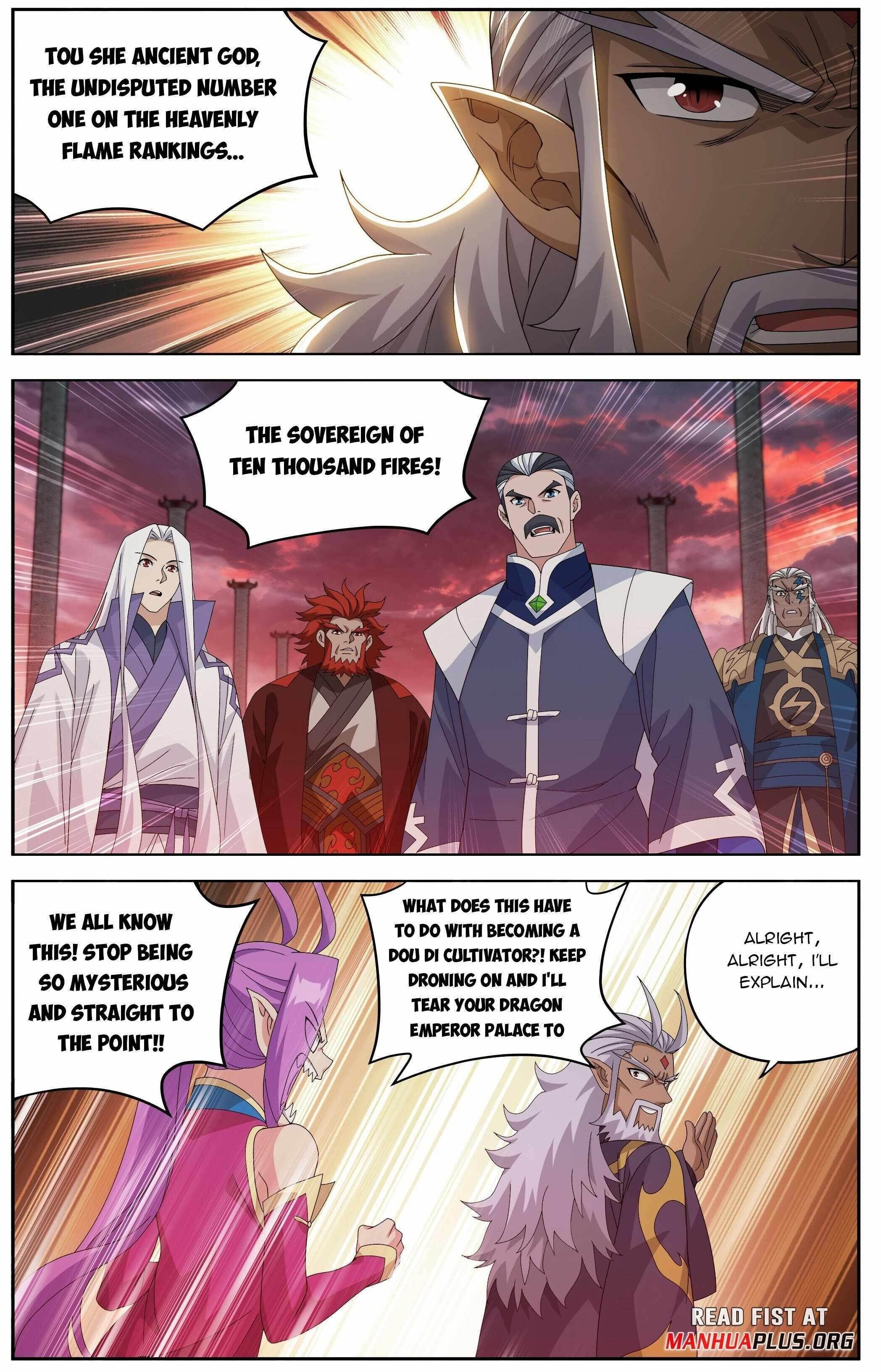 BATTLE THROUGH THE HEAVENS Chapter 489 - Page 8 in English