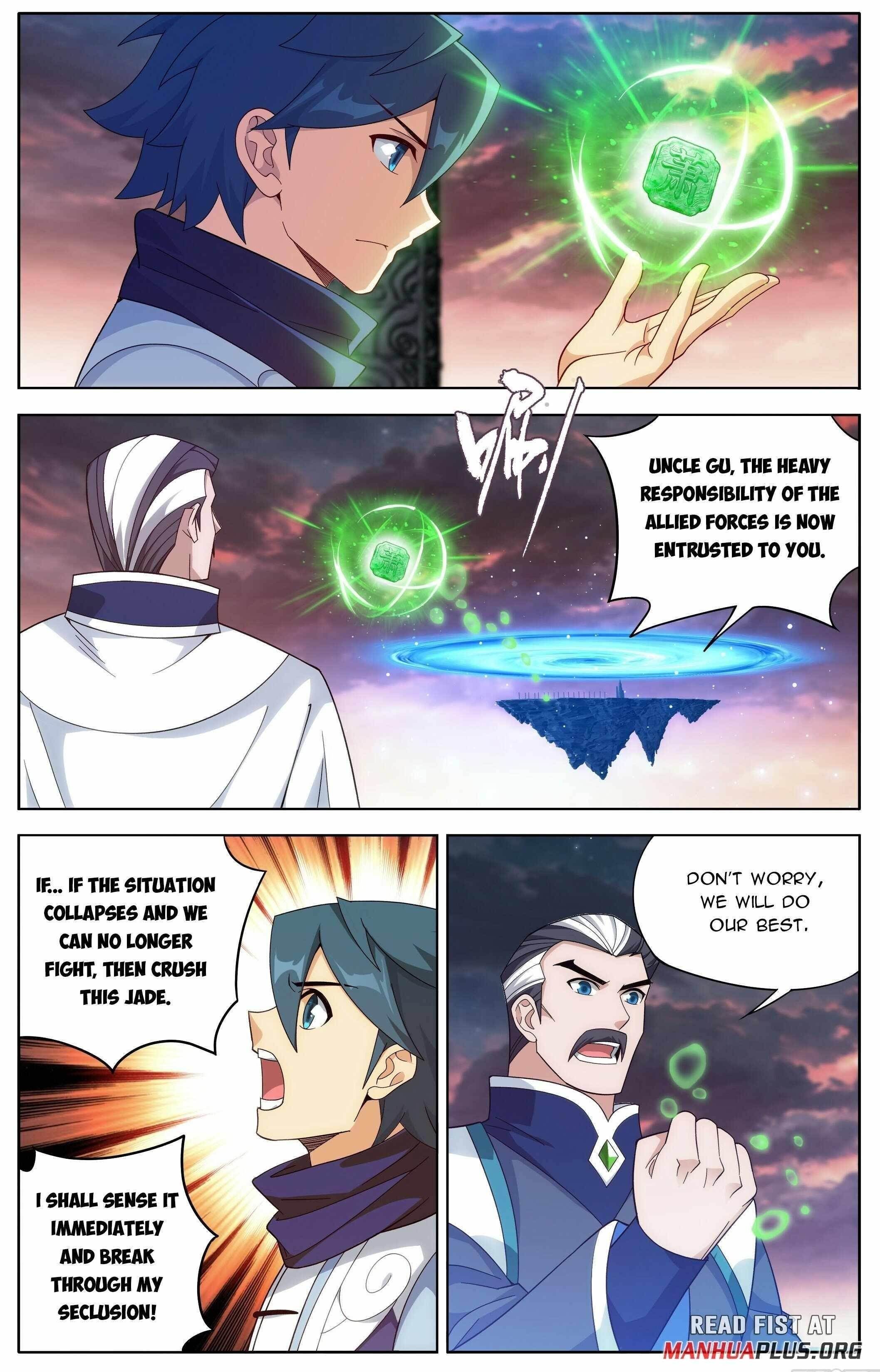 BATTLE THROUGH THE HEAVENS Chapter 491 - Page 13 in English
