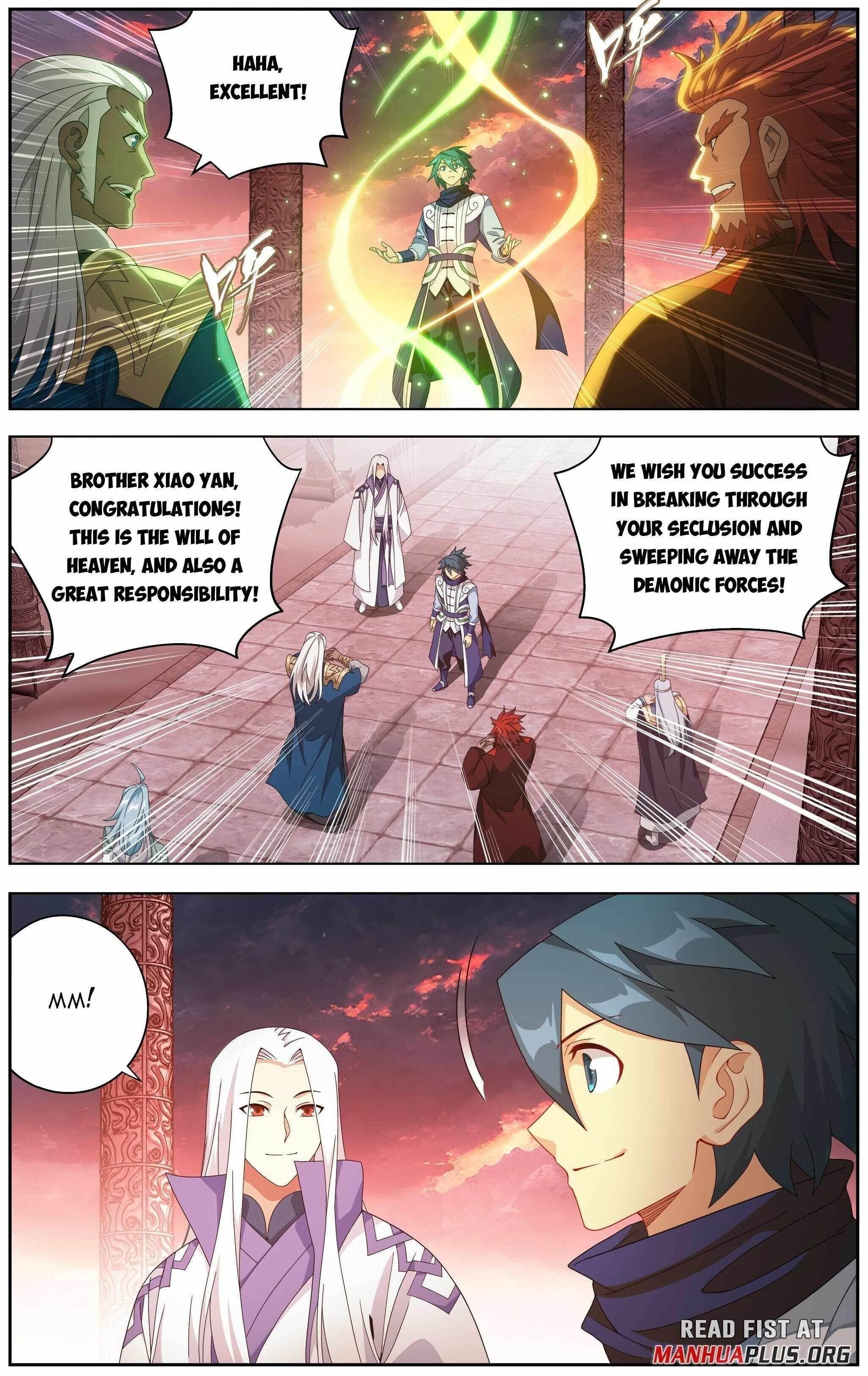 BATTLE THROUGH THE HEAVENS Chapter 491 - Page 8 in English