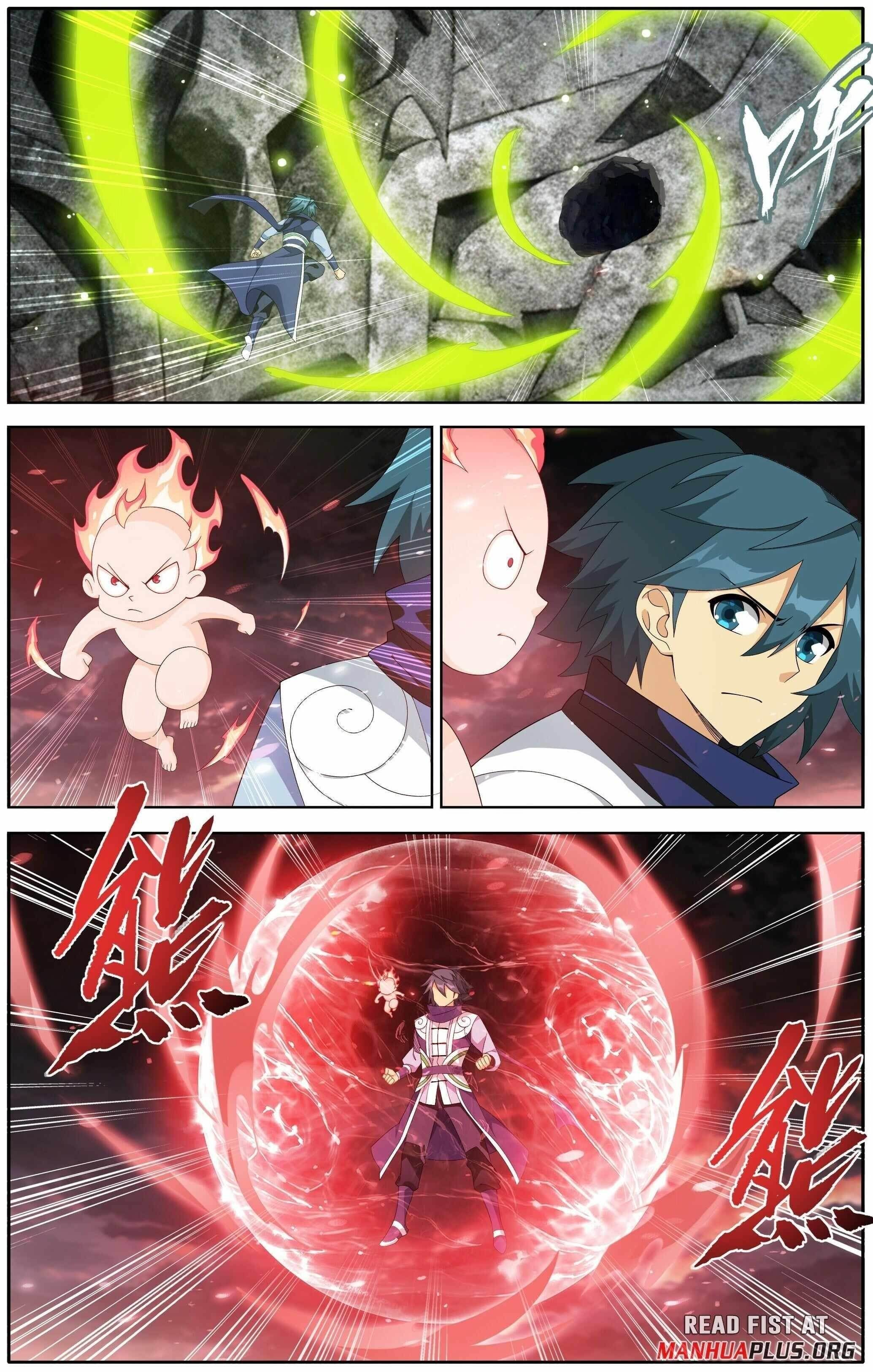BATTLE THROUGH THE HEAVENS Chapter 493 - Page 3 in English