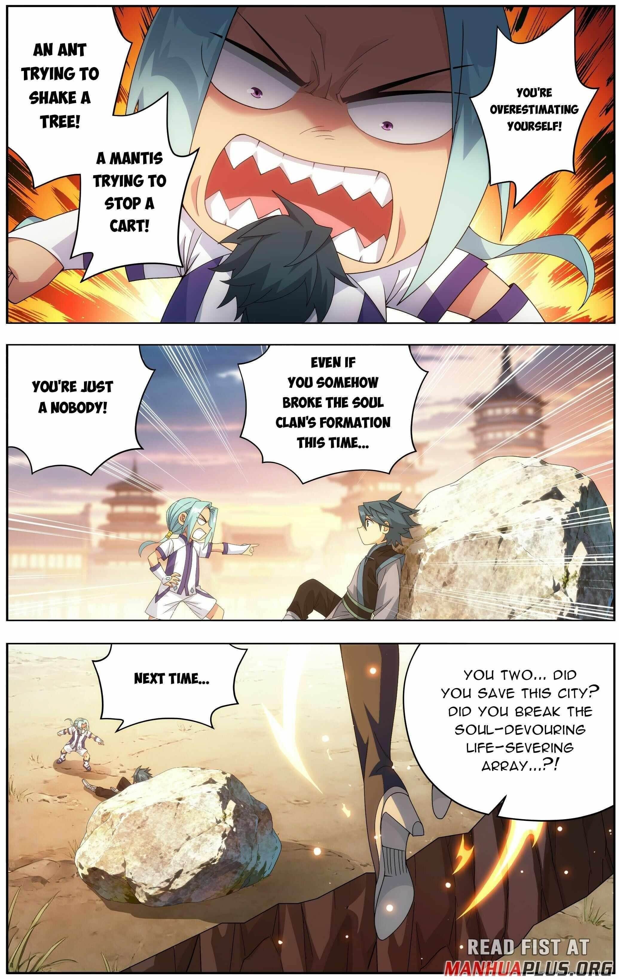 BATTLE THROUGH THE HEAVENS Chapter 496 - Page 20 in English