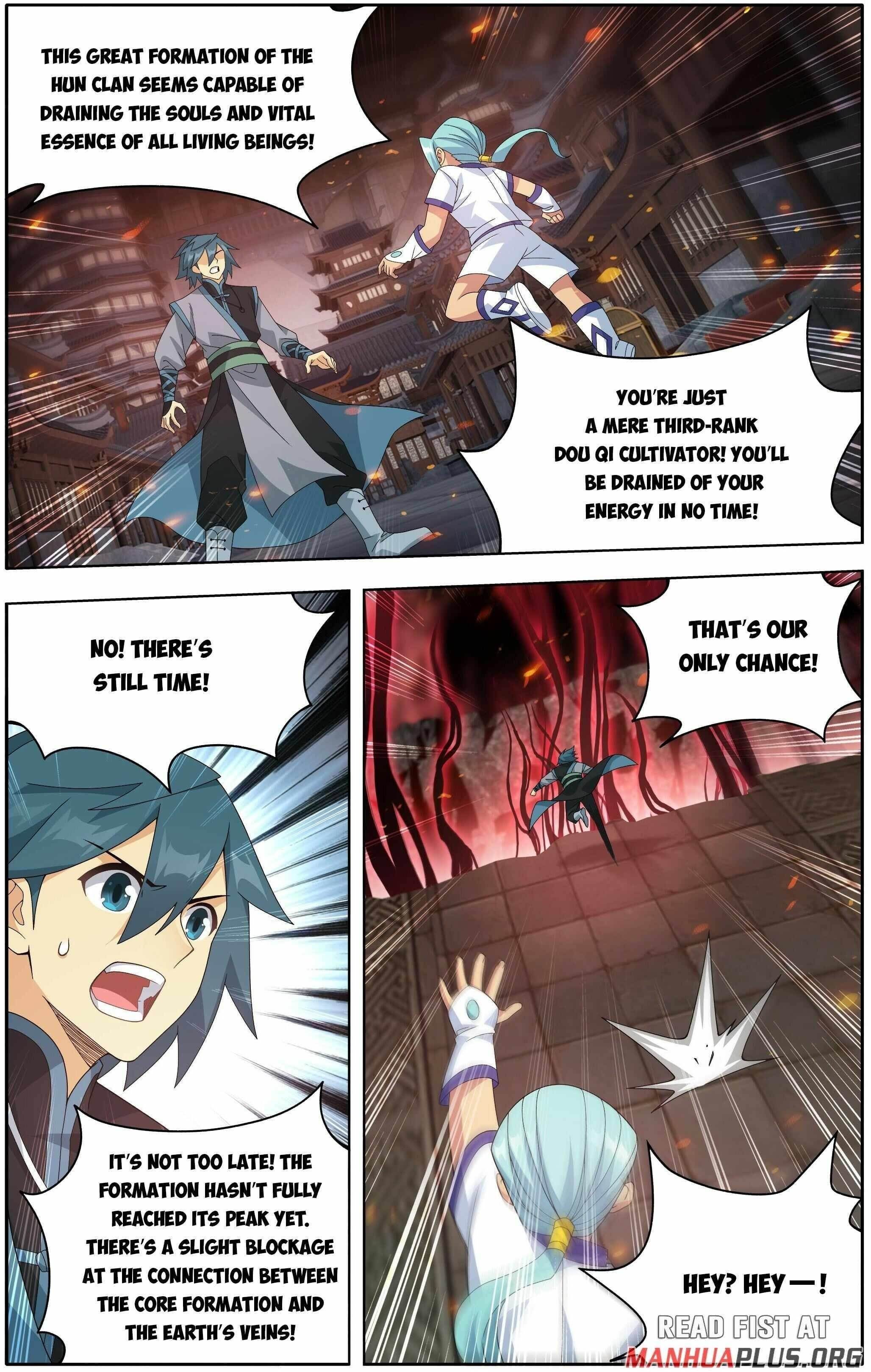 BATTLE THROUGH THE HEAVENS Chapter 496 - Page 3 in English
