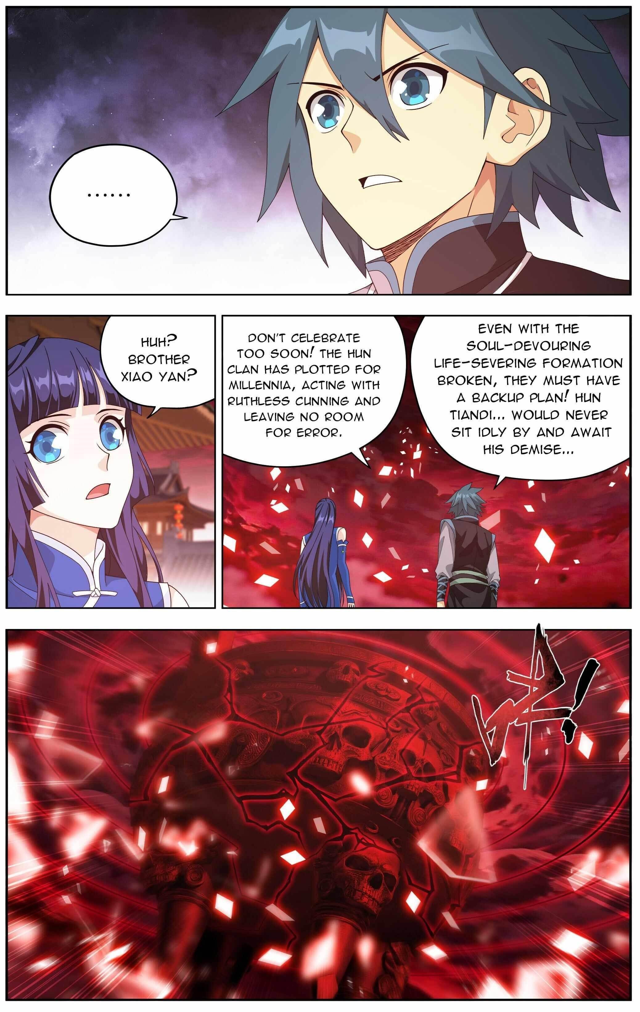 BATTLE THROUGH THE HEAVENS Chapter 497 - Page 13 in English