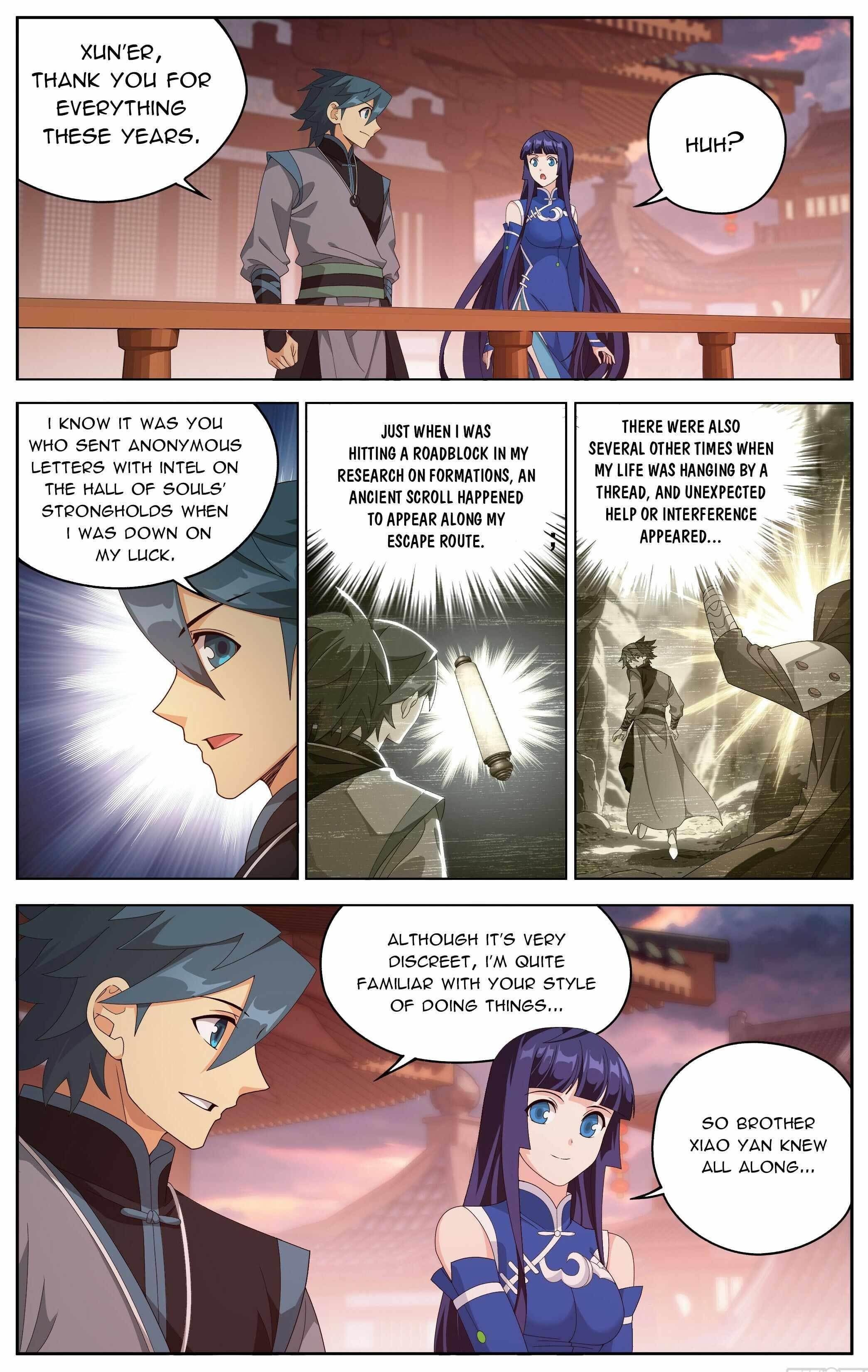 BATTLE THROUGH THE HEAVENS Chapter 497 - Page 3 in English