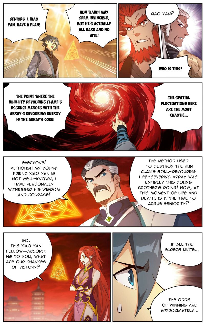 BATTLE THROUGH THE HEAVENS Chapter 500 - Page 5 in English