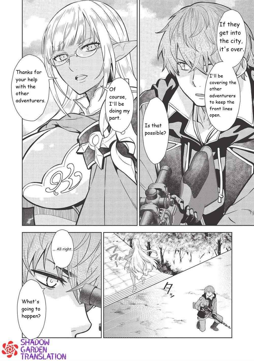 Break Through In Another World With Magical Eyes And Bullets!! Chapter 14.2 - Page 16 in English