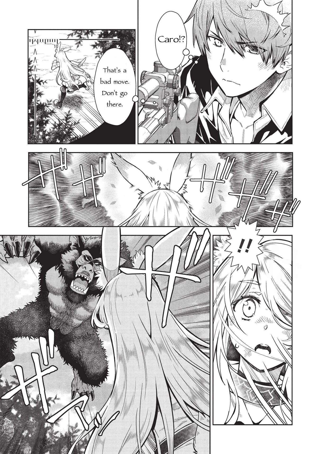 Break Through In Another World With Magical Eyes And Bullets!! Chapter 14.4 - Page 5 in English