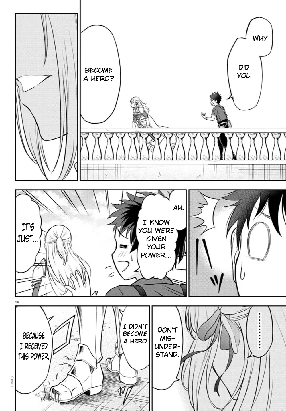 Cherry Hero and the "Holy" Sword Chapter 1 - Page 16 in English