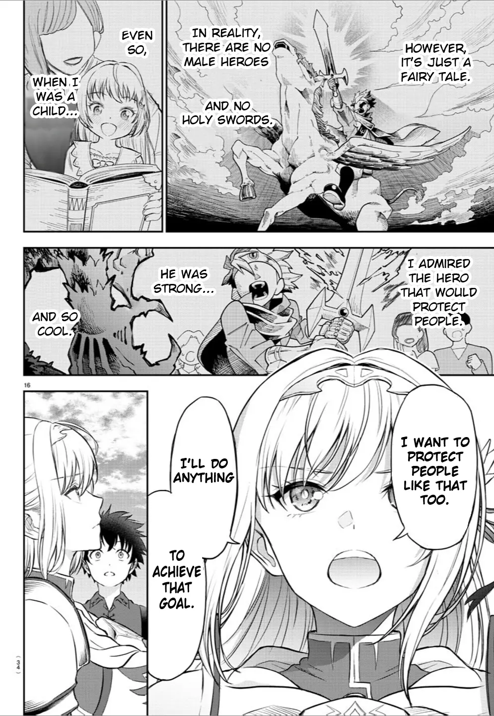 Cherry Hero and the "Holy" Sword Chapter 1 - Page 18 in English