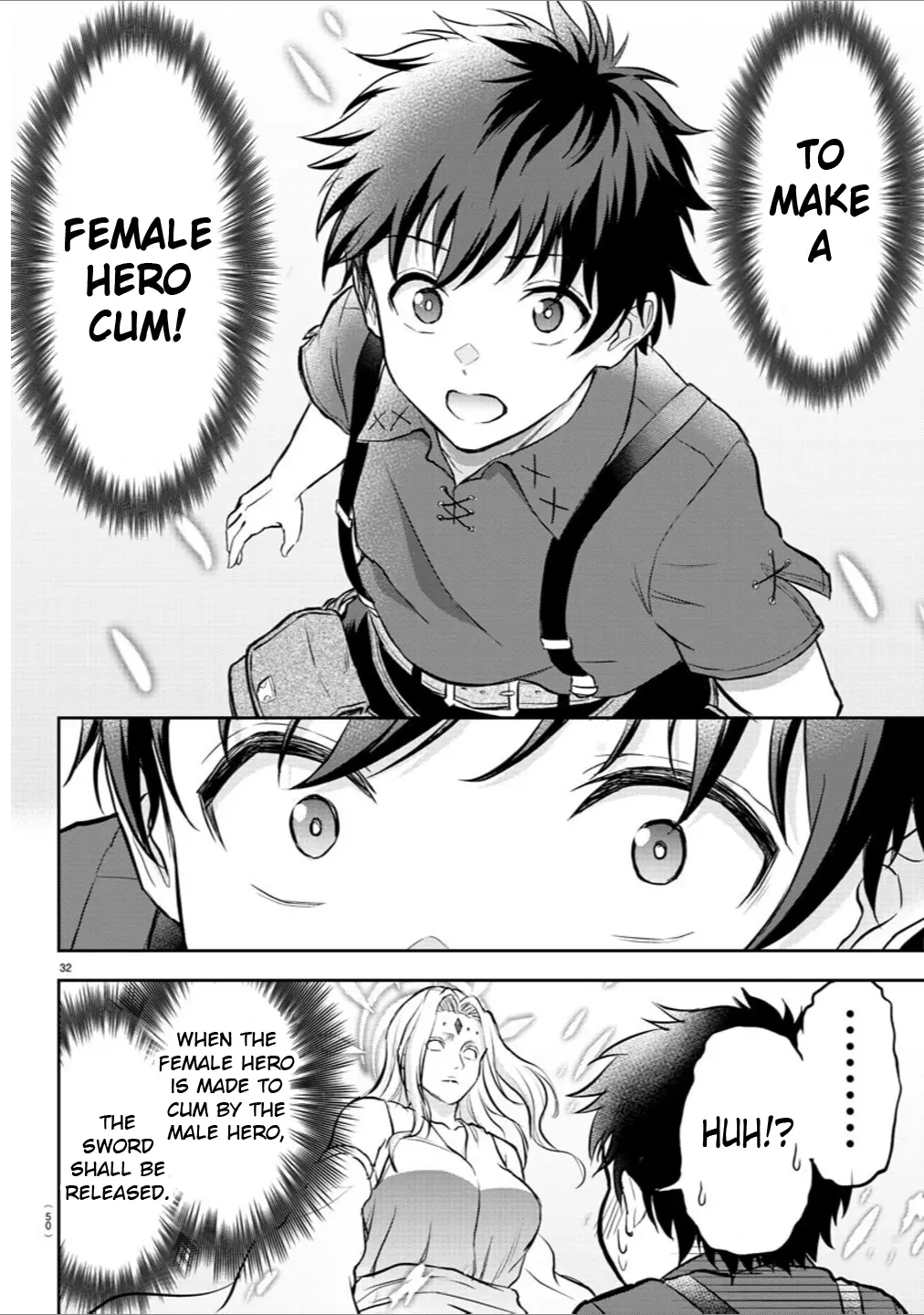 Cherry Hero and the "Holy" Sword Chapter 1 - Page 34 in English