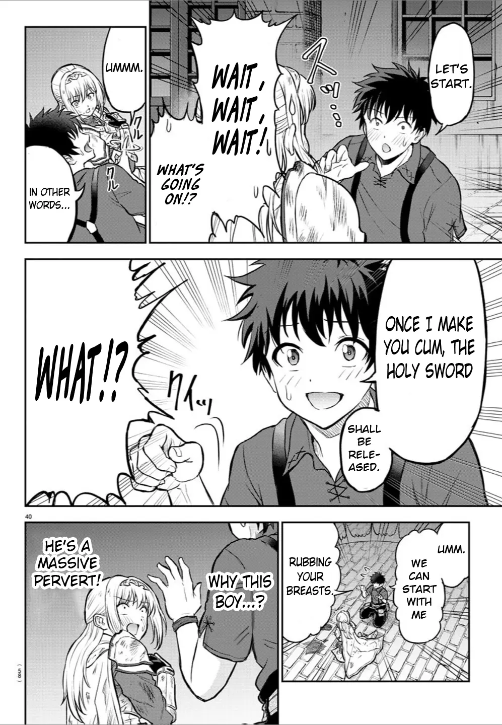 Cherry Hero and the "Holy" Sword Chapter 1 - Page 42 in English