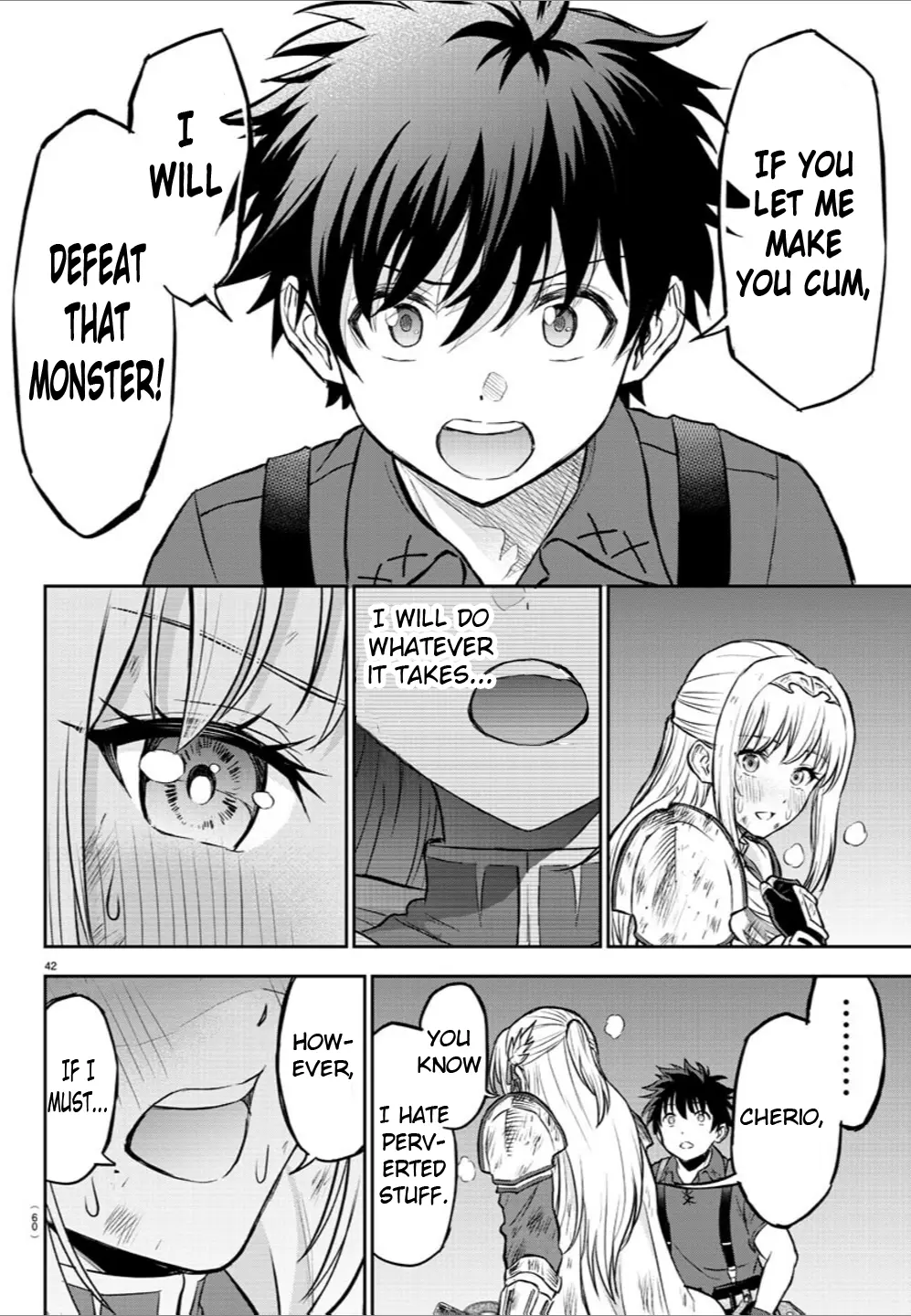 Cherry Hero and the "Holy" Sword Chapter 1 - Page 44 in English