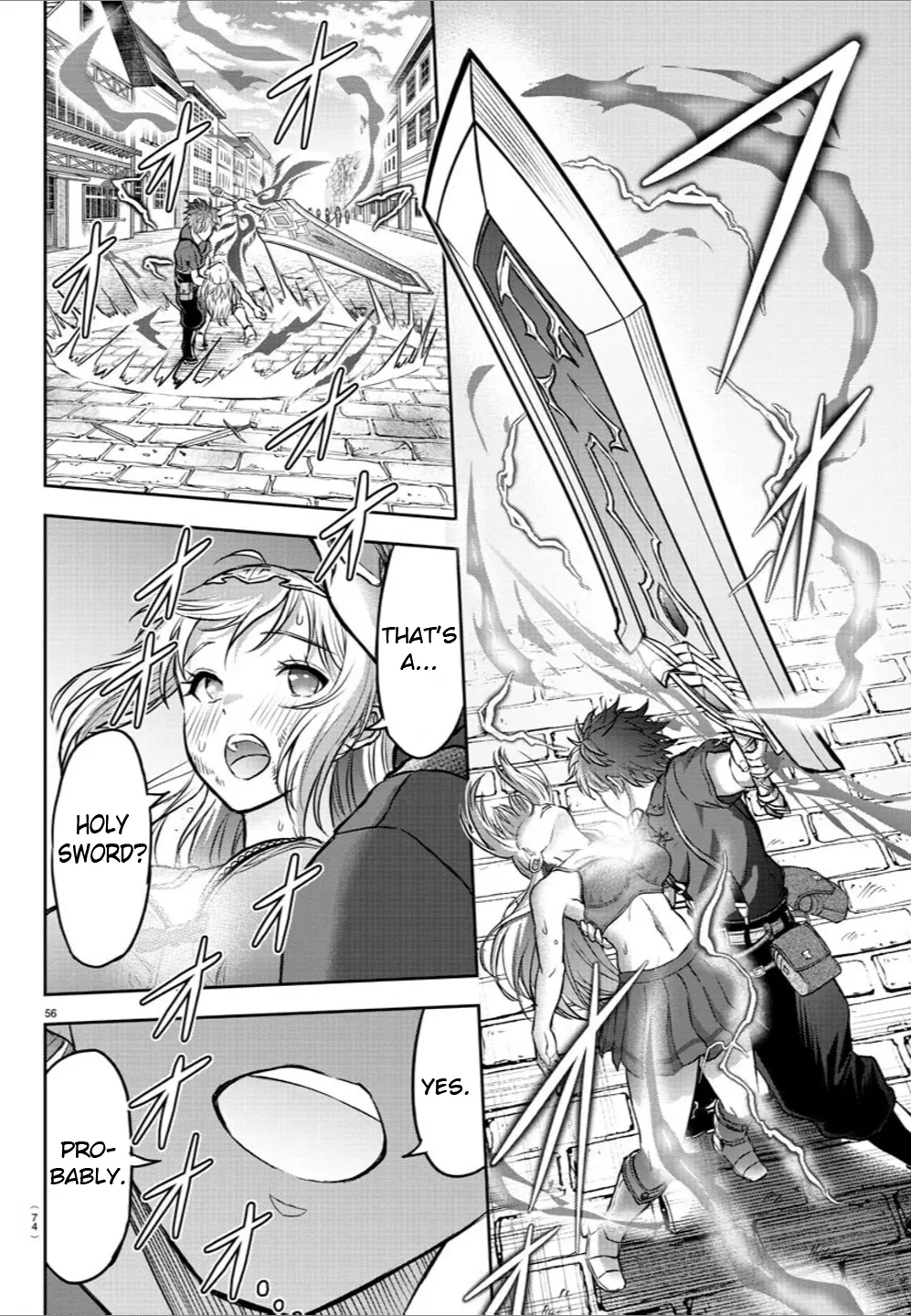 Cherry Hero and the "Holy" Sword Chapter 1 - Page 56 in English