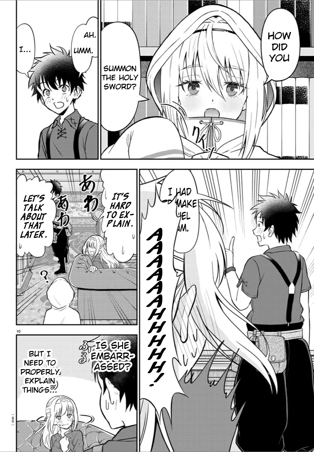 Cherry Hero and the "Holy" Sword Chapter 2 - Page 11 in English