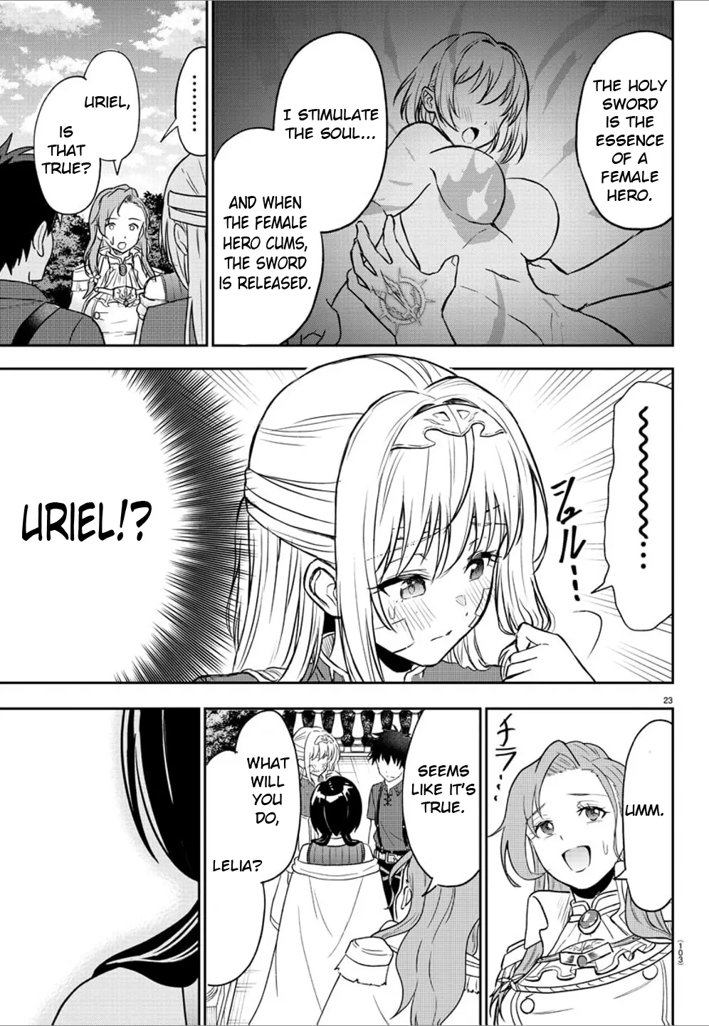 Cherry Hero and the "Holy" Sword Chapter 2 - Page 24 in English
