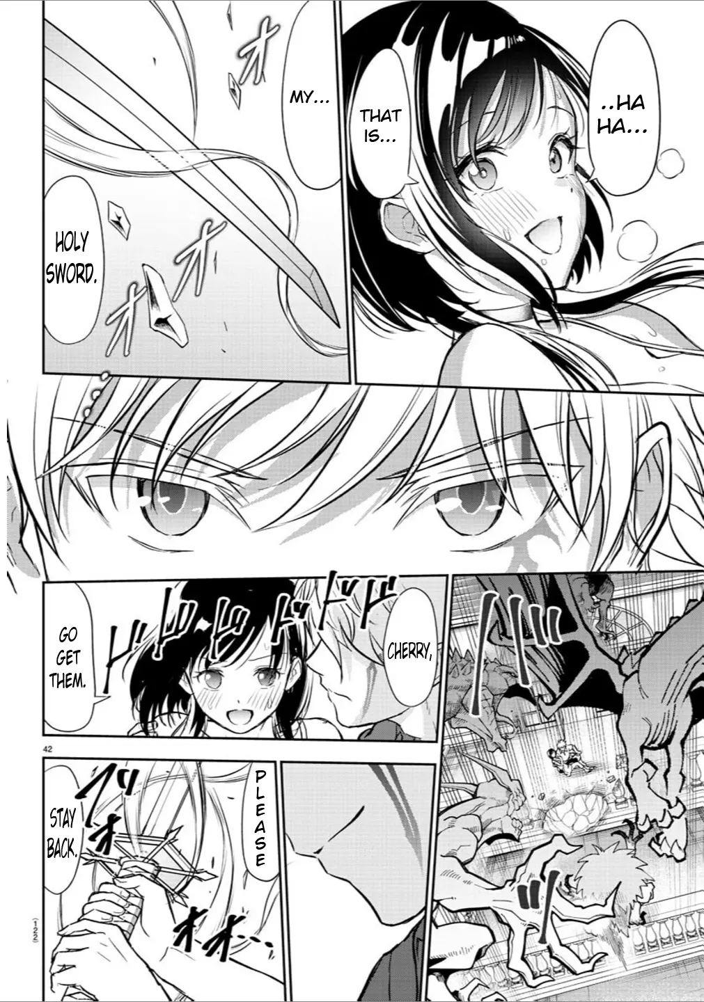 Cherry Hero and the "Holy" Sword Chapter 2 - Page 42 in English