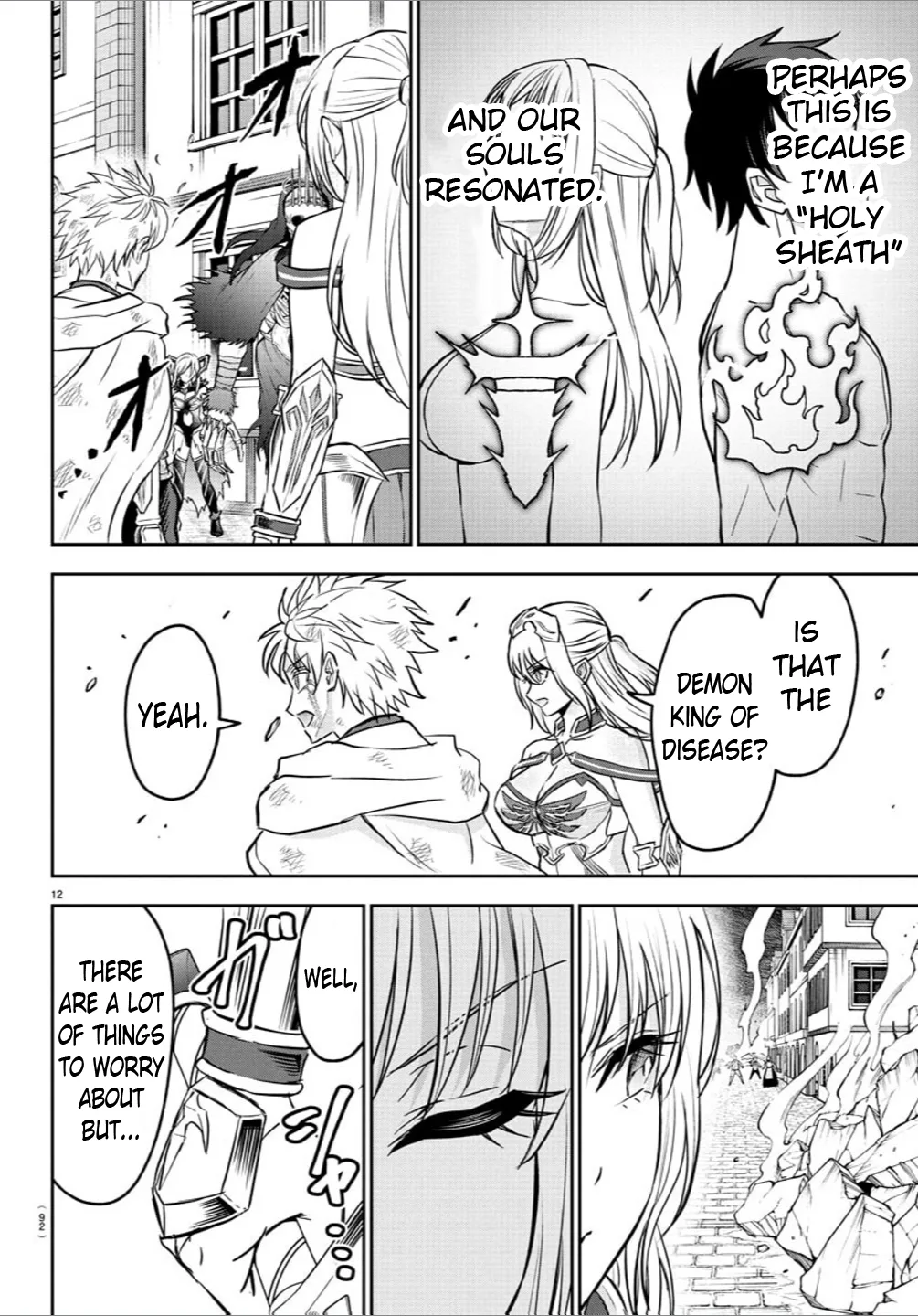 Cherry Hero and the "Holy" Sword Chapter 27 - Page 12 in English