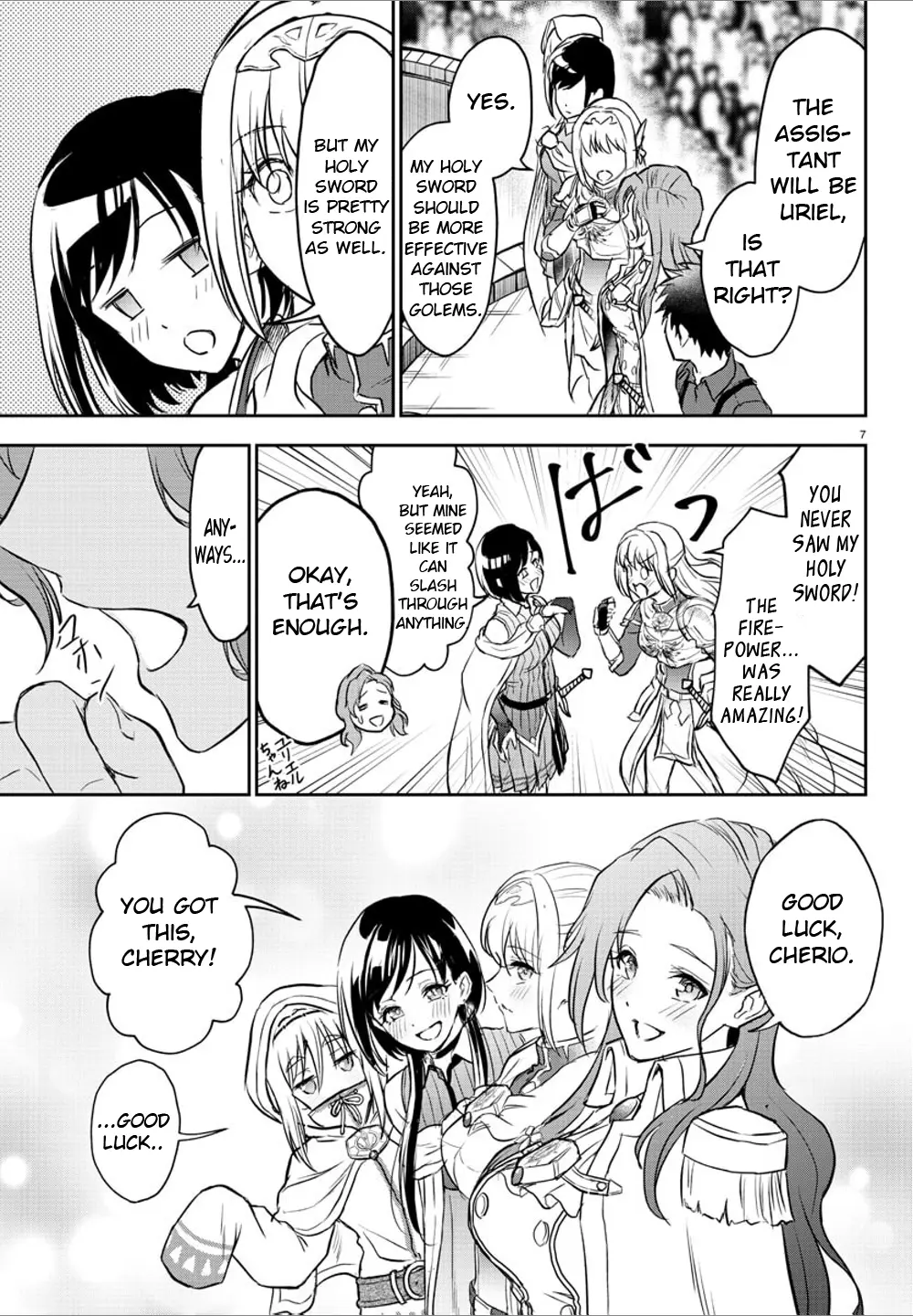 Cherry Hero and the "Holy" Sword Chapter 3 - Page 7 in English