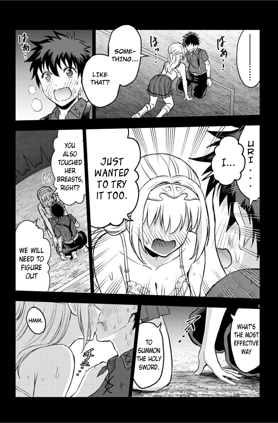 Cherry Hero and the "Holy" Sword Chapter 4 - Page 3 in English
