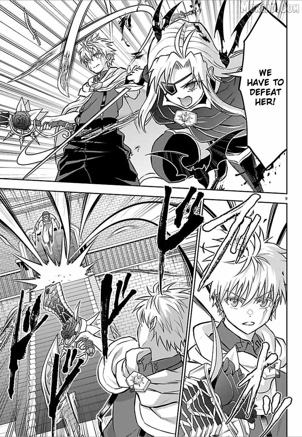 Cherry Hero and the "Holy" Sword Chapter 57 - Page 9 in English