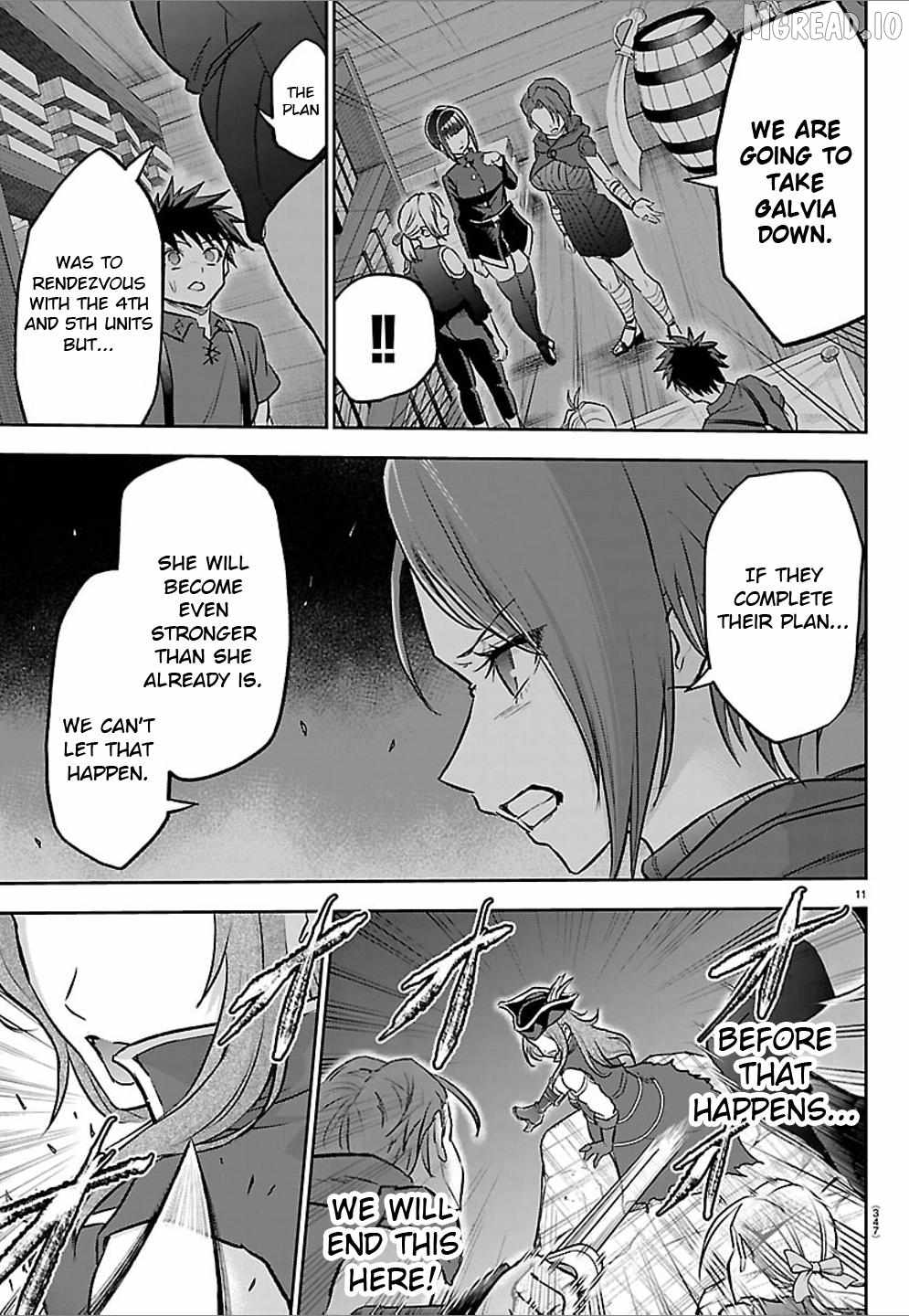 Cherry Hero and the "Holy" Sword Chapter 64 - Page 11 in English