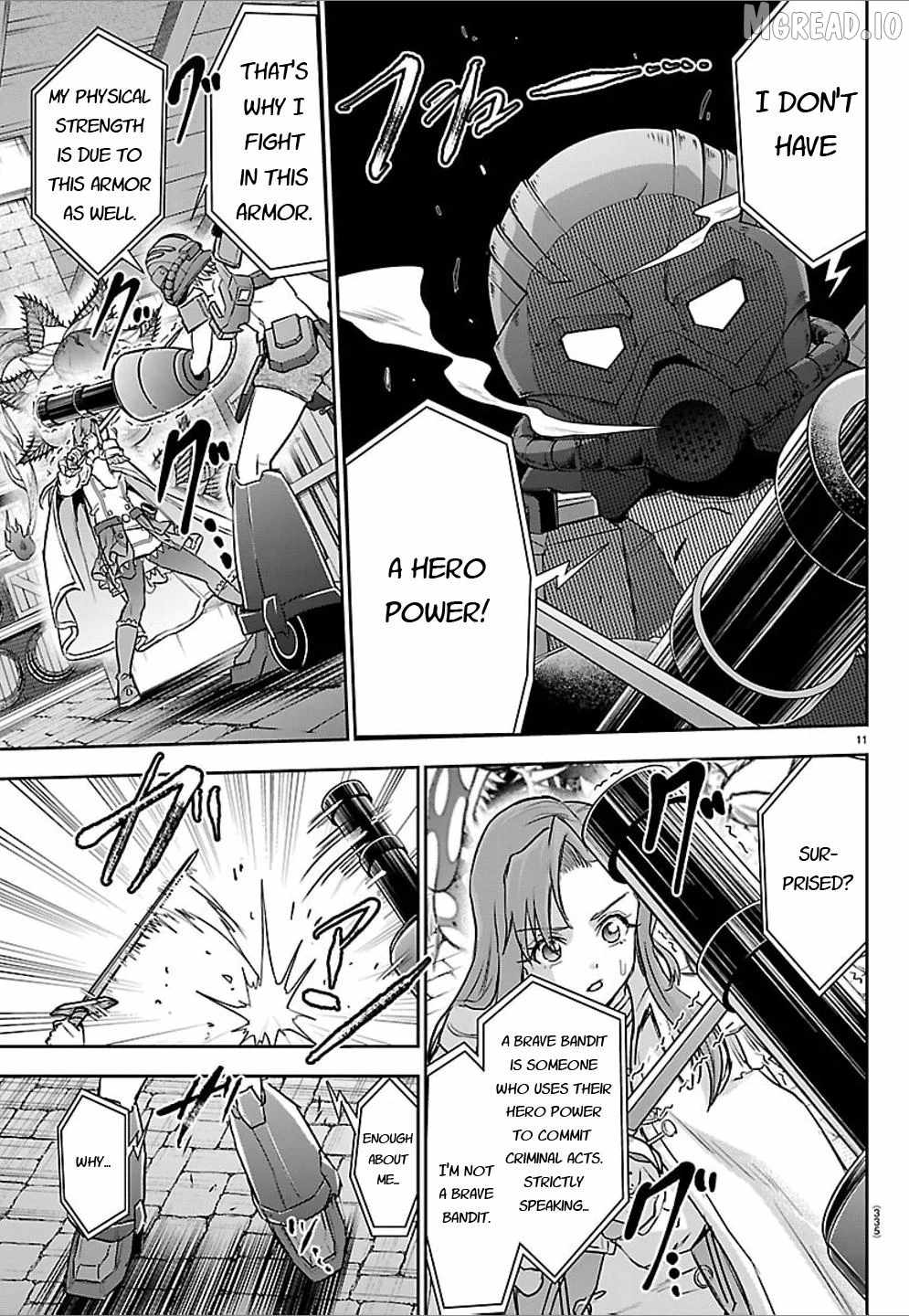Cherry Hero and the "Holy" Sword Chapter 65 - Page 10 in English